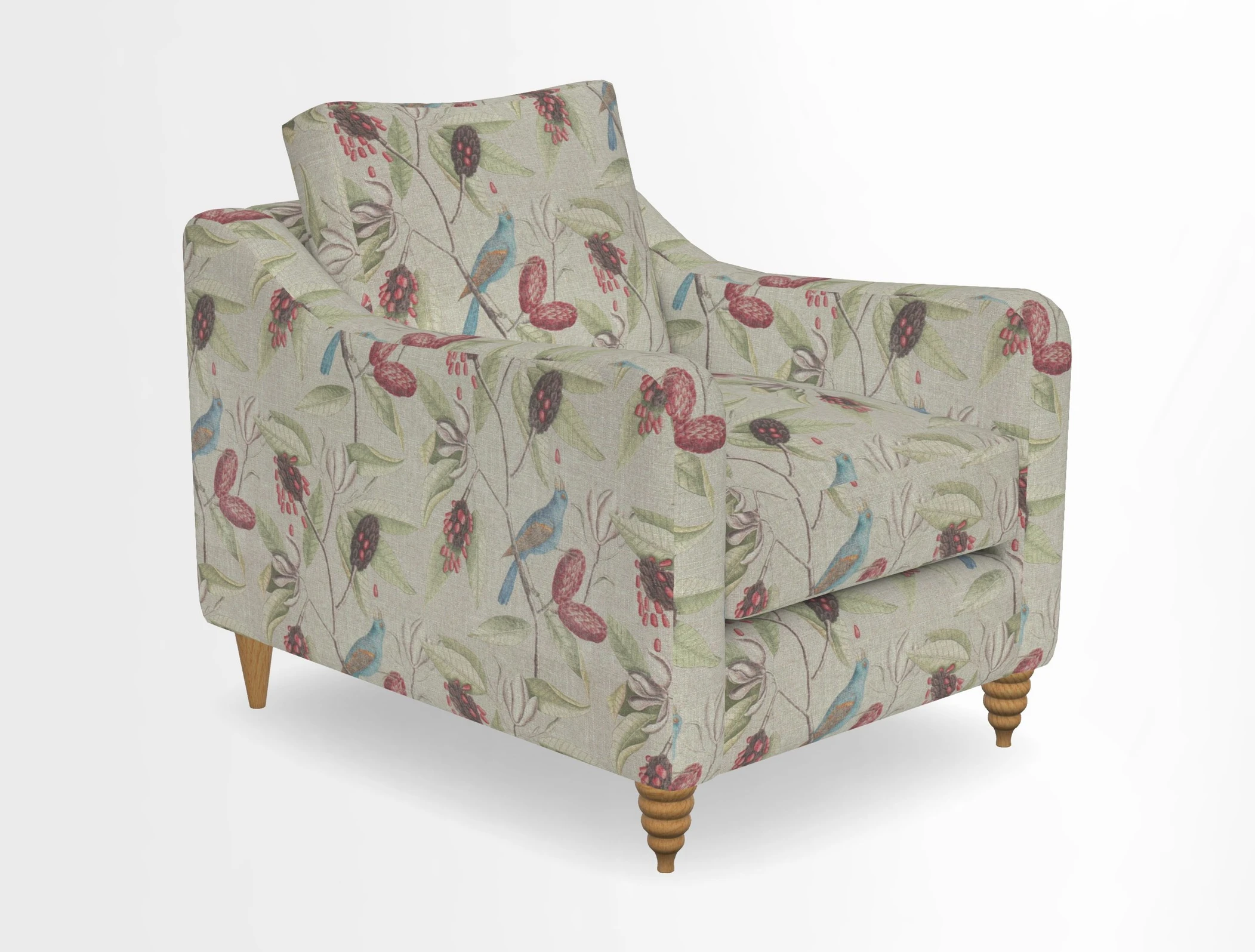 Rye Chair in Two Tone Plain Biscuit