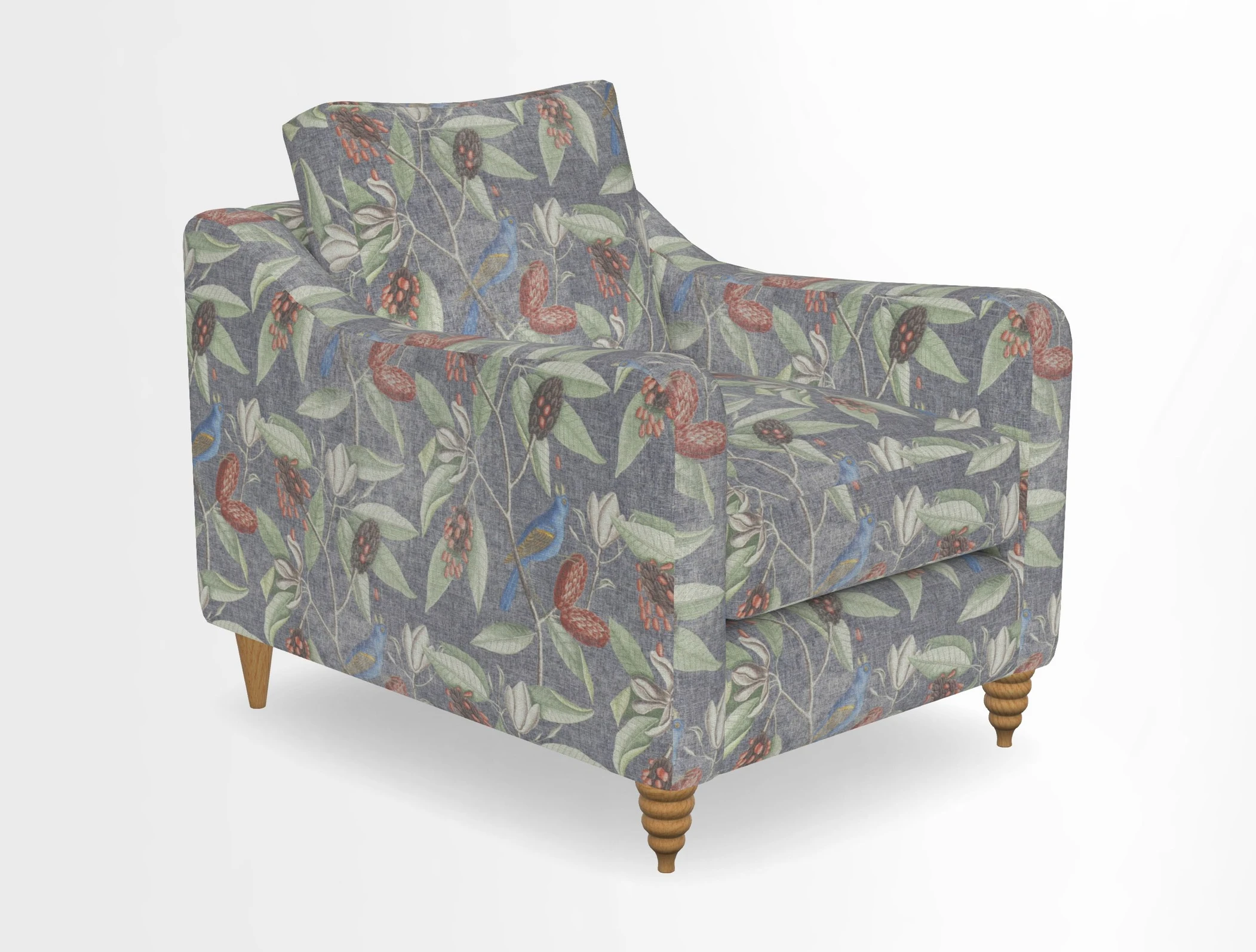 Rye Chair in Two Tone Plain Biscuit