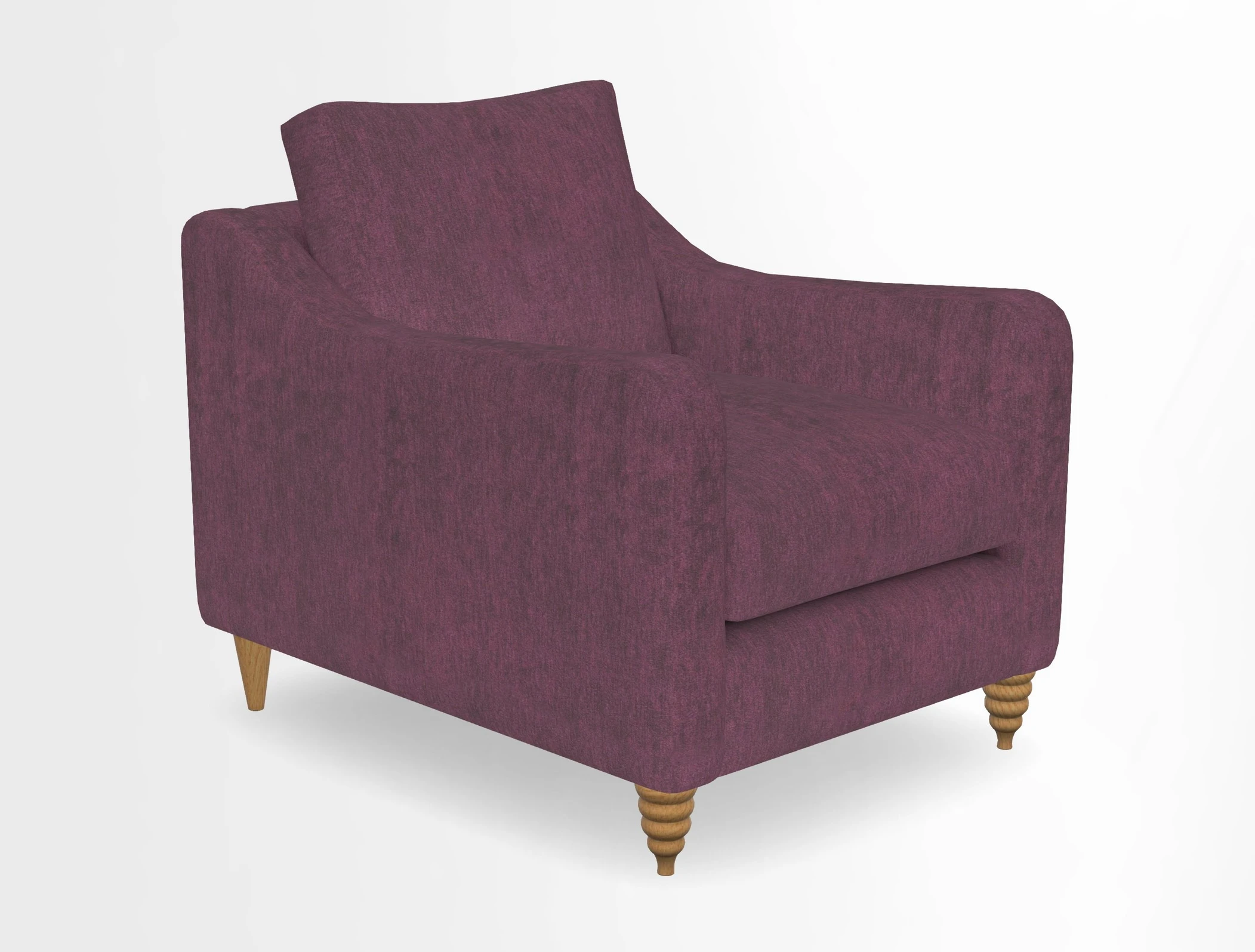 Rye Chair in Two Tone Plain Biscuit