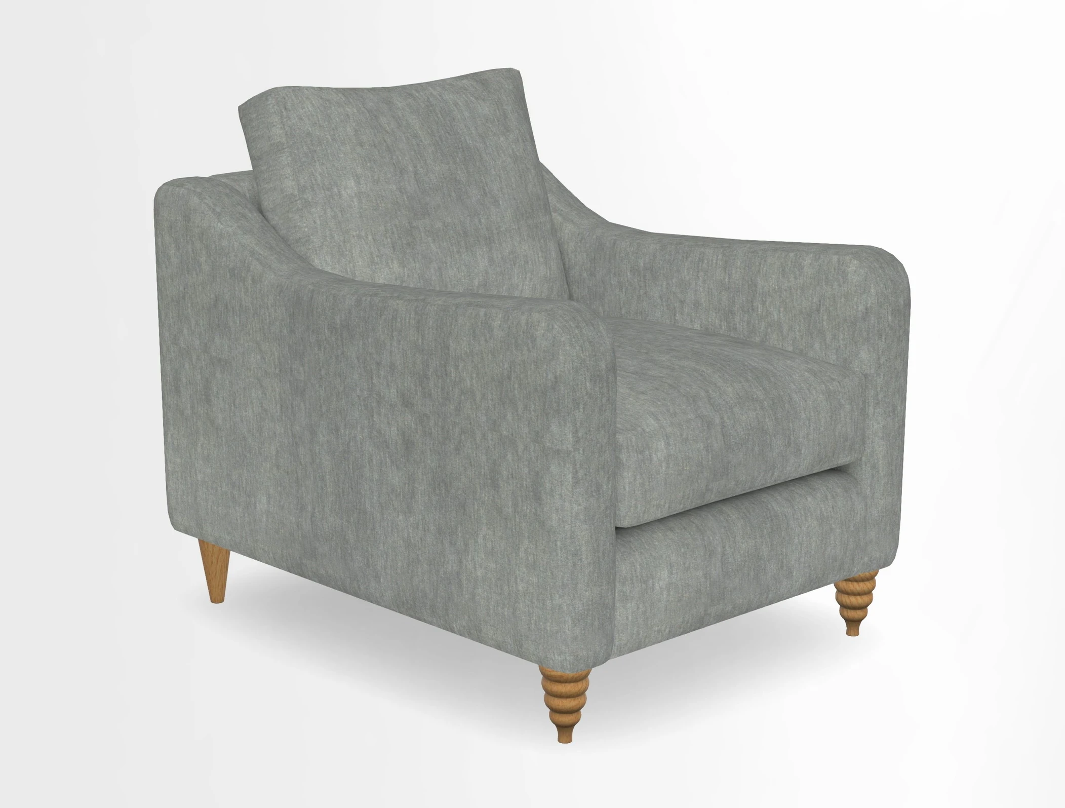 Rye Chair in Two Tone Plain Biscuit