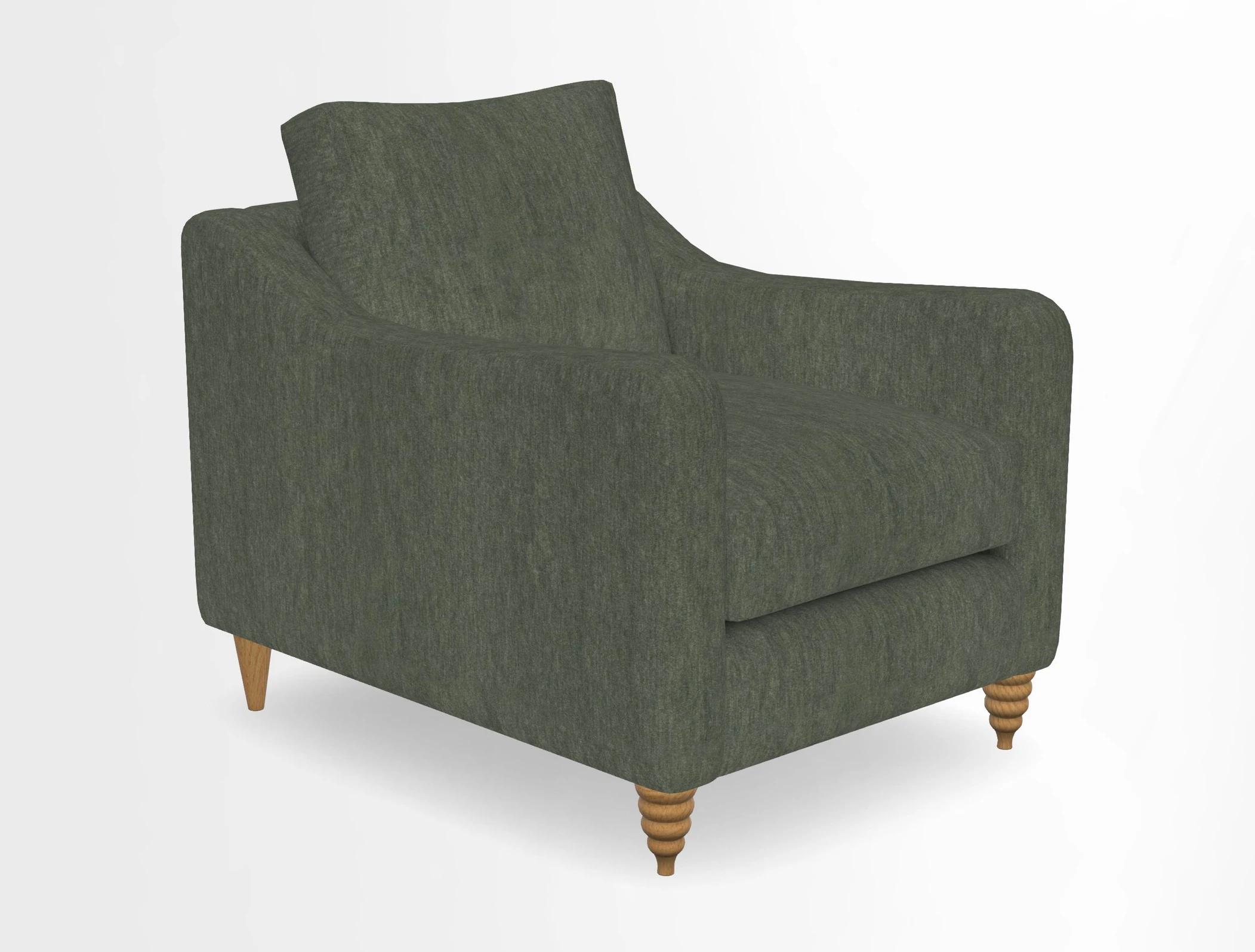 Rye Chair in Two Tone Plain Biscuit