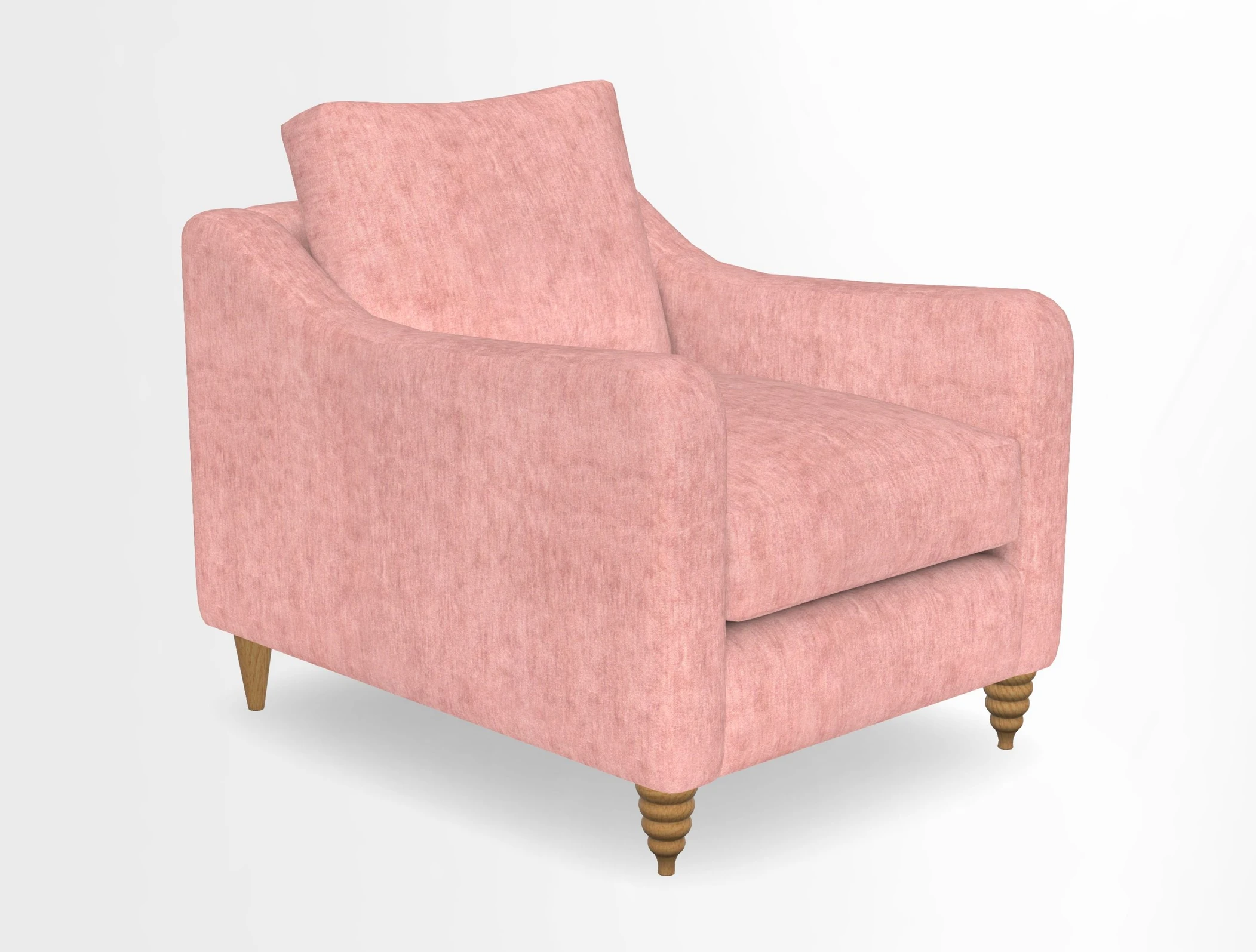 Rye Chair in Two Tone Plain Biscuit