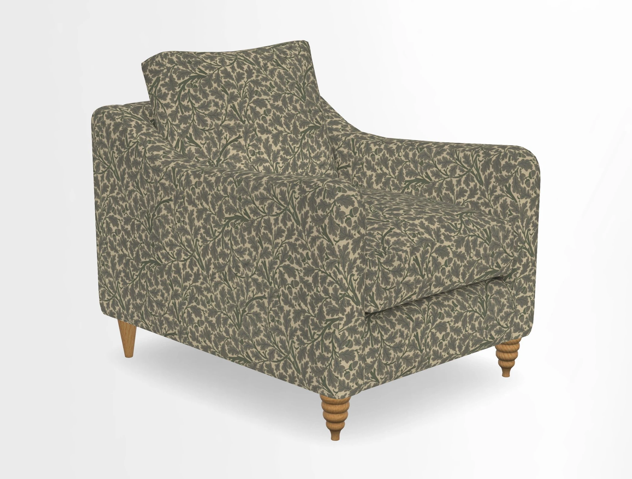 Rye Chair in Two Tone Plain Biscuit