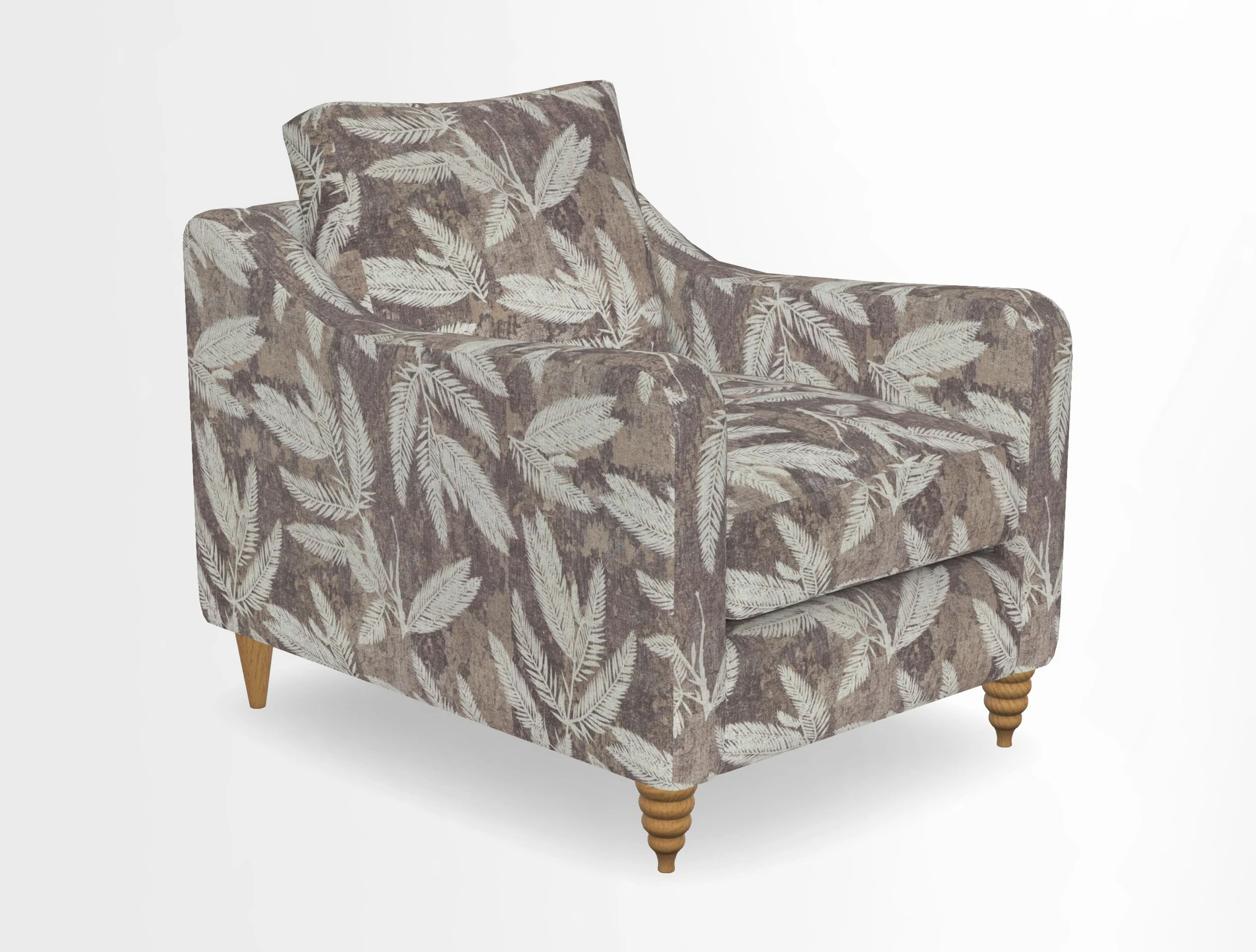 Rye Chair in Two Tone Plain Biscuit