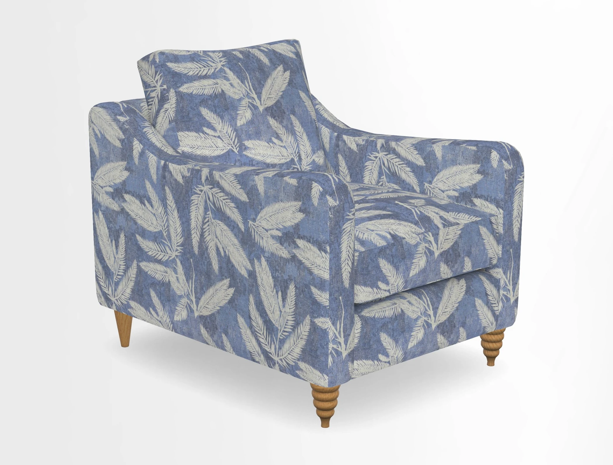 Rye Chair in Two Tone Plain Biscuit