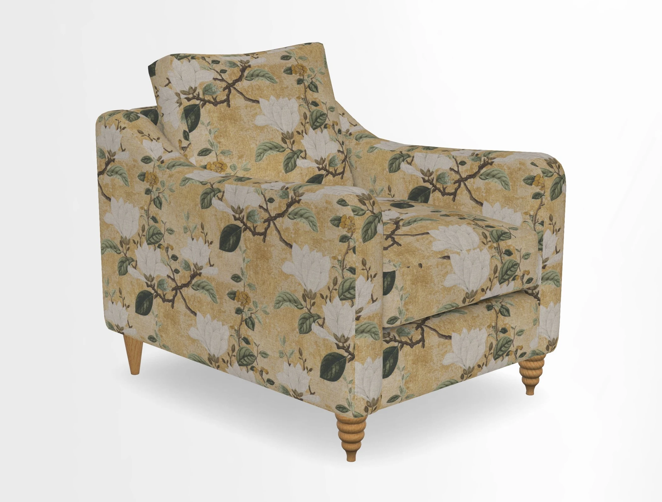 Rye Chair in Two Tone Plain Biscuit