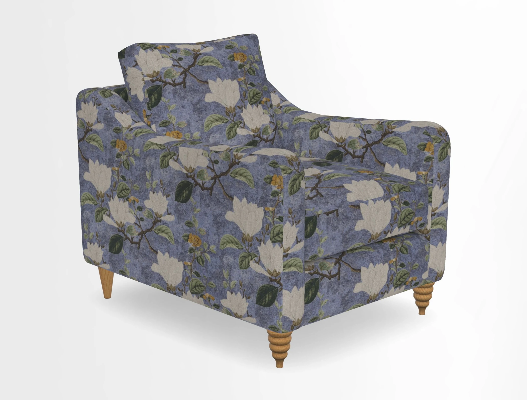 Rye Chair in Two Tone Plain Biscuit