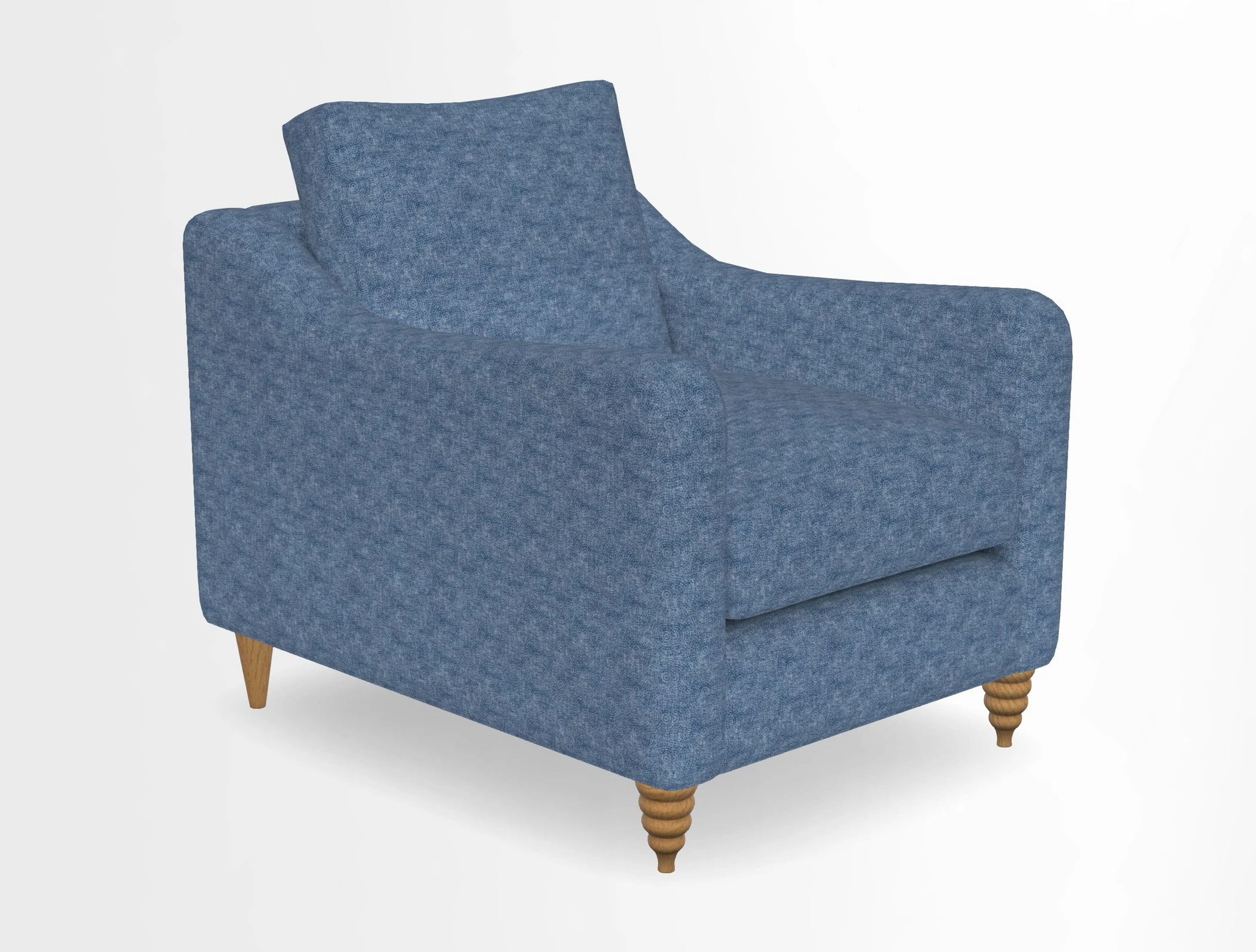 Rye Chair in Two Tone Plain Biscuit