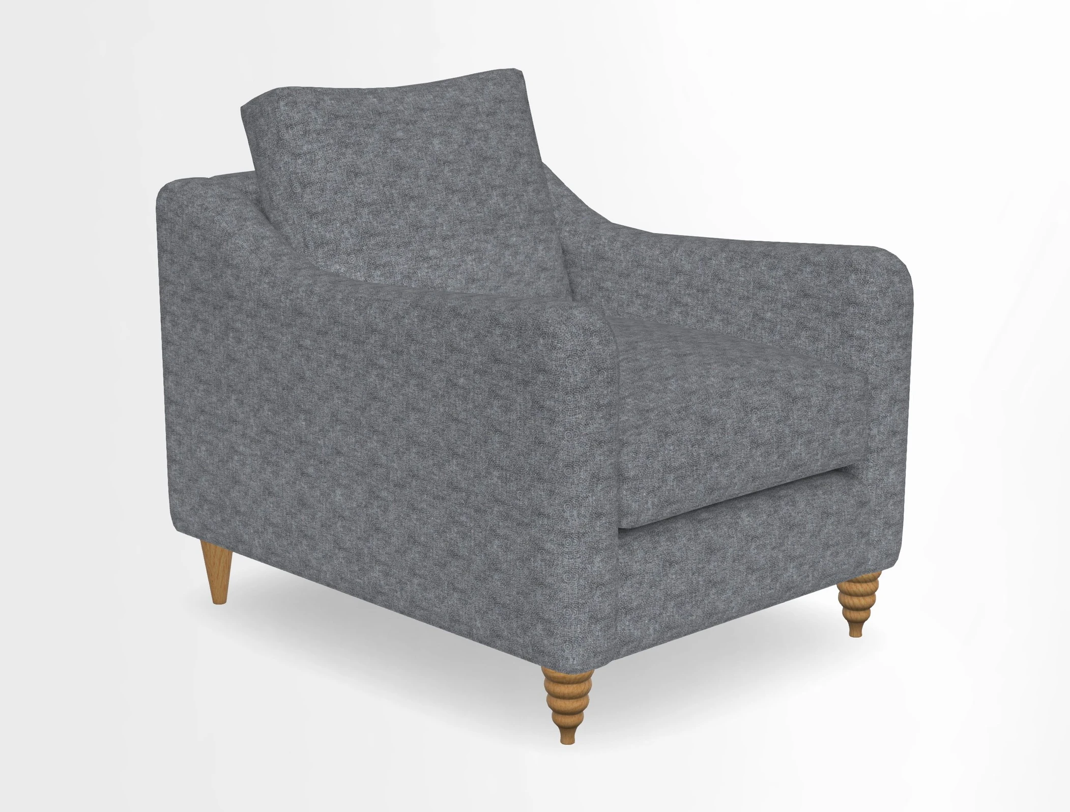 Rye Chair in Two Tone Plain Biscuit