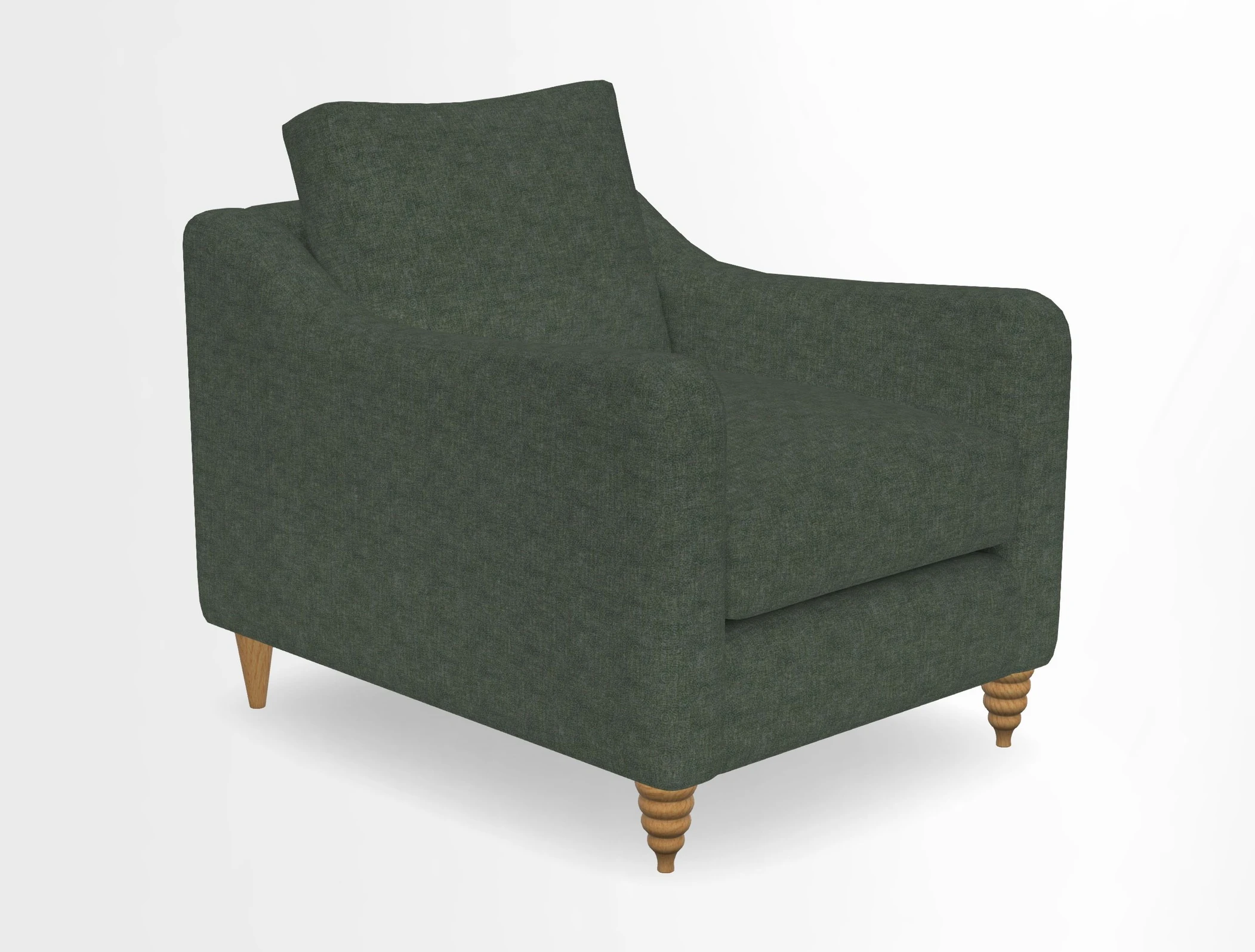 Rye Chair in Two Tone Plain Biscuit