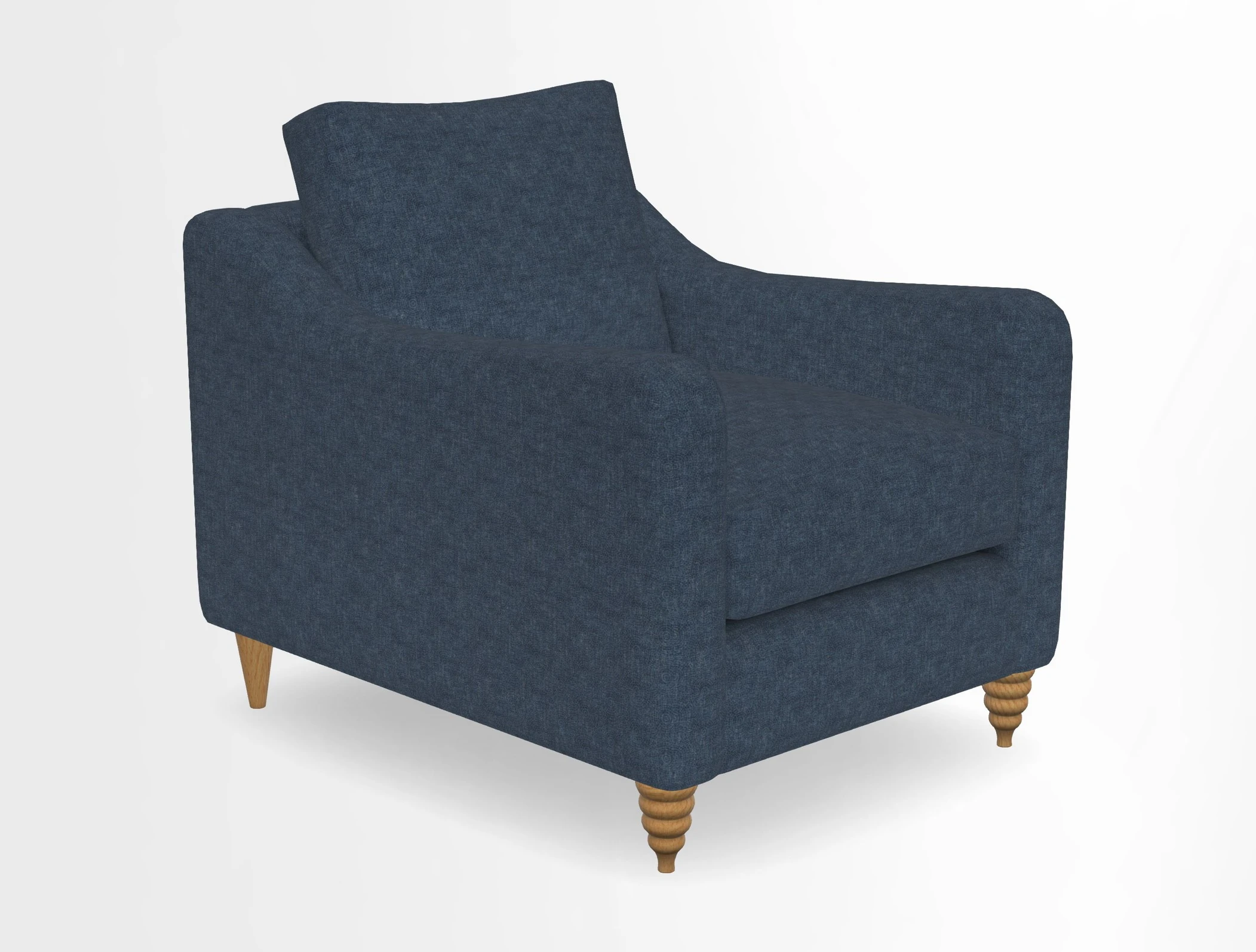 Rye Chair in Two Tone Plain Biscuit