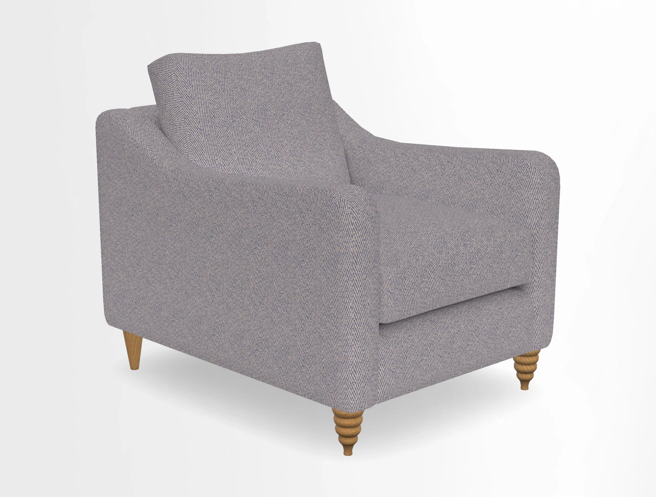 Rye Chair in Two Tone Plain Biscuit
