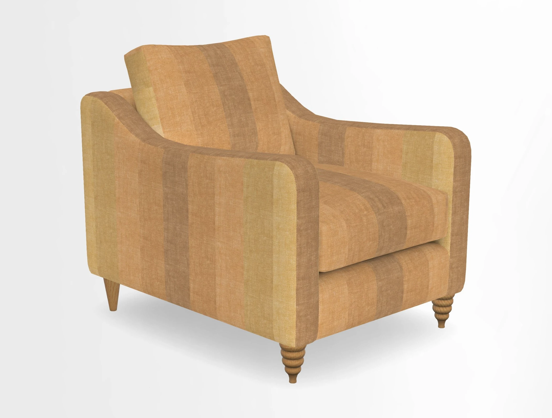 Rye Chair in Two Tone Plain Biscuit