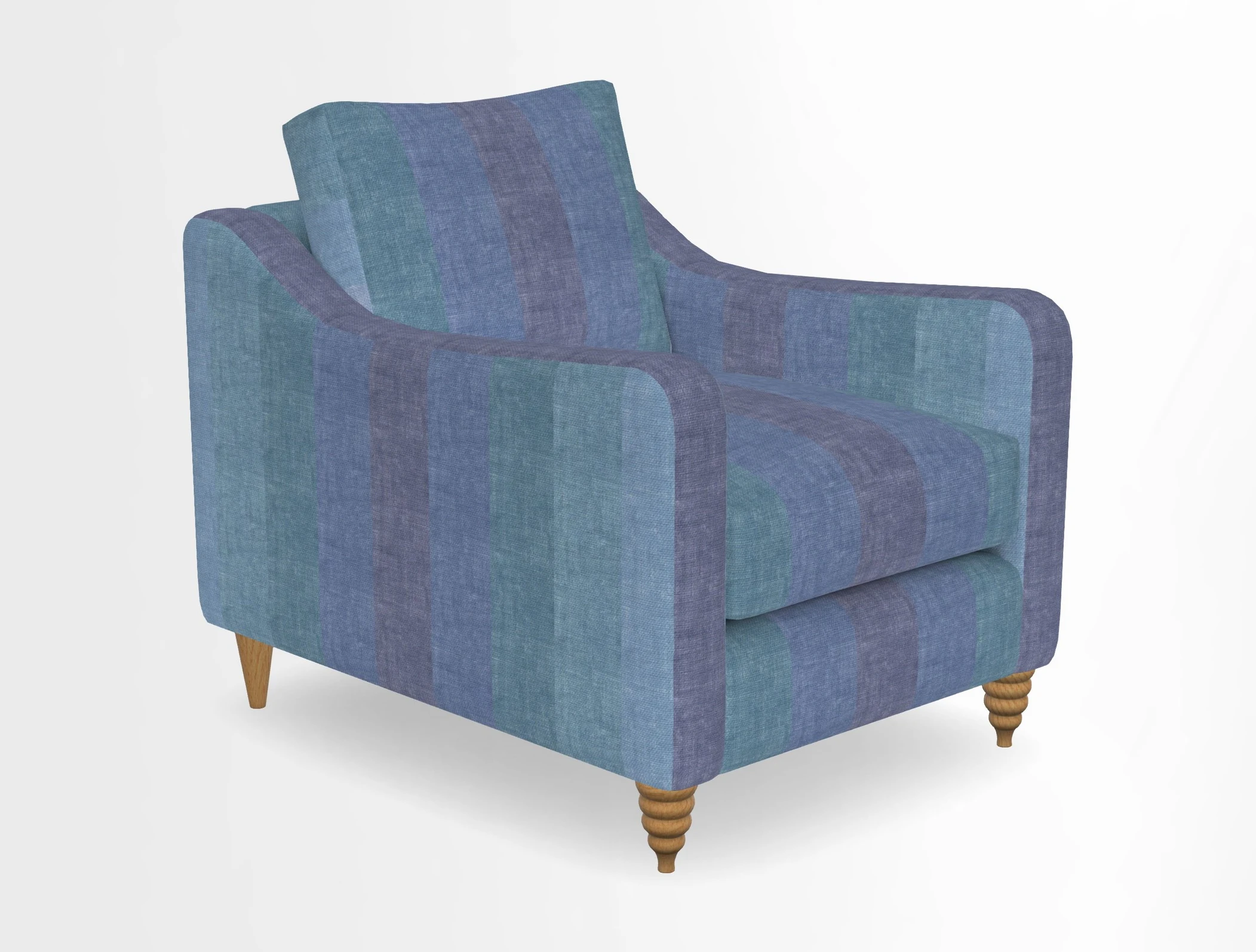 Rye Chair in Two Tone Plain Biscuit