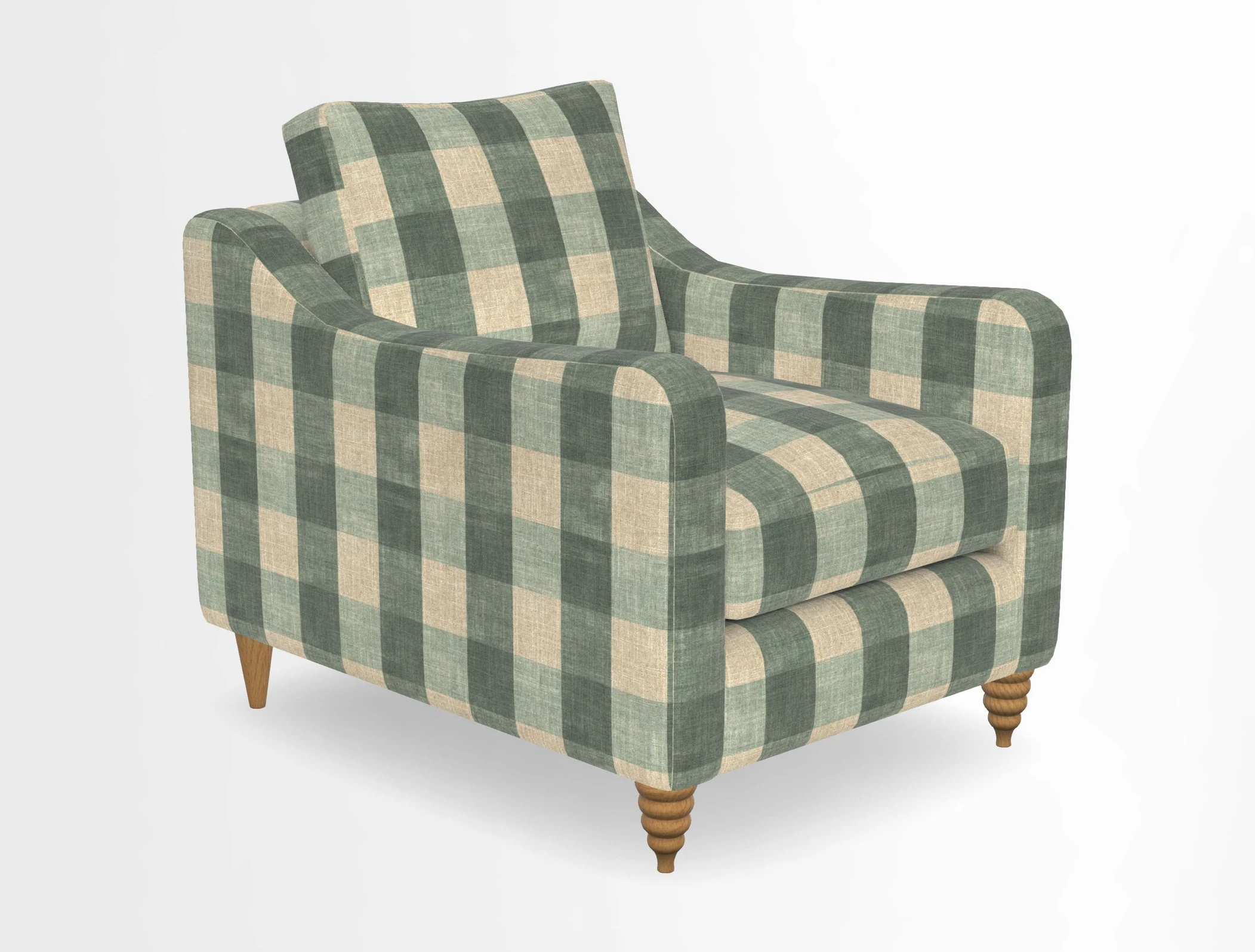 Rye Chair in Two Tone Plain Biscuit