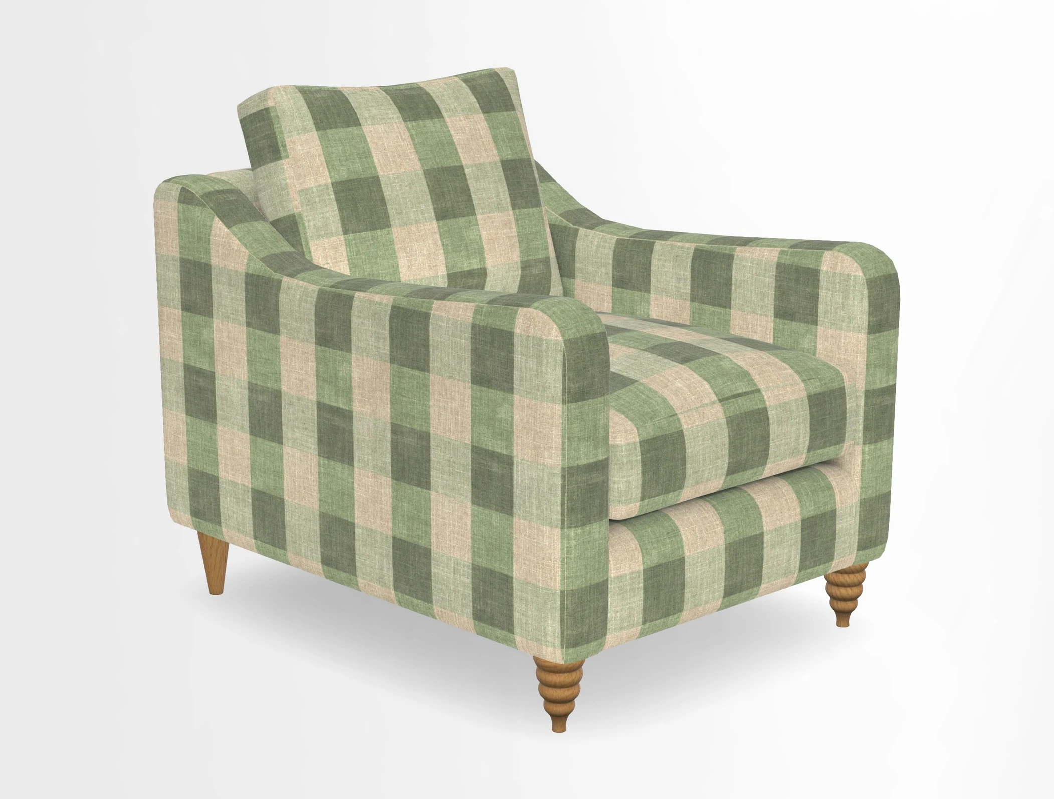 Rye Chair in Two Tone Plain Biscuit