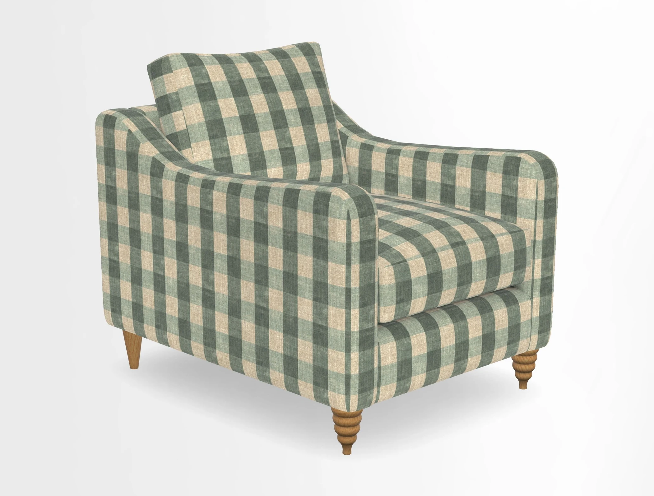 Rye Chair in Two Tone Plain Biscuit