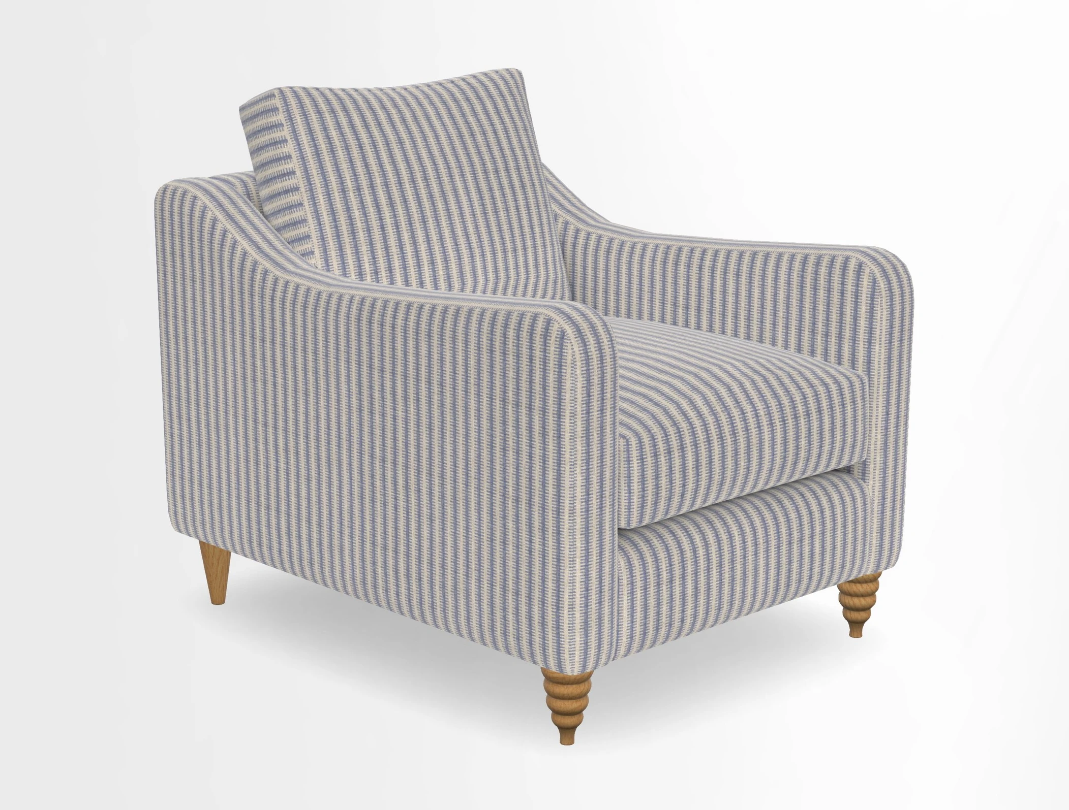 Rye Chair in Two Tone Plain Biscuit