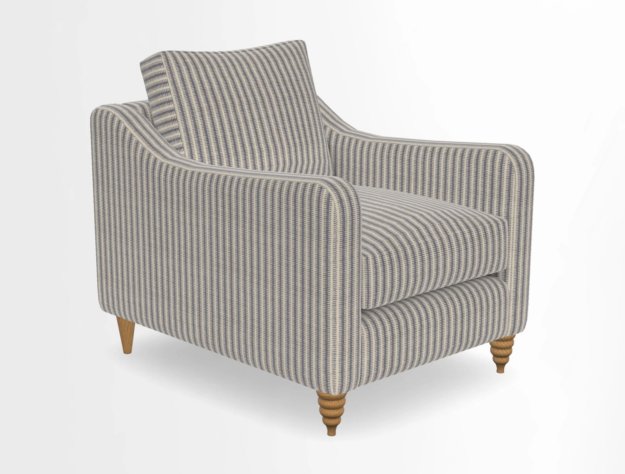 Rye Chair in Two Tone Plain Biscuit