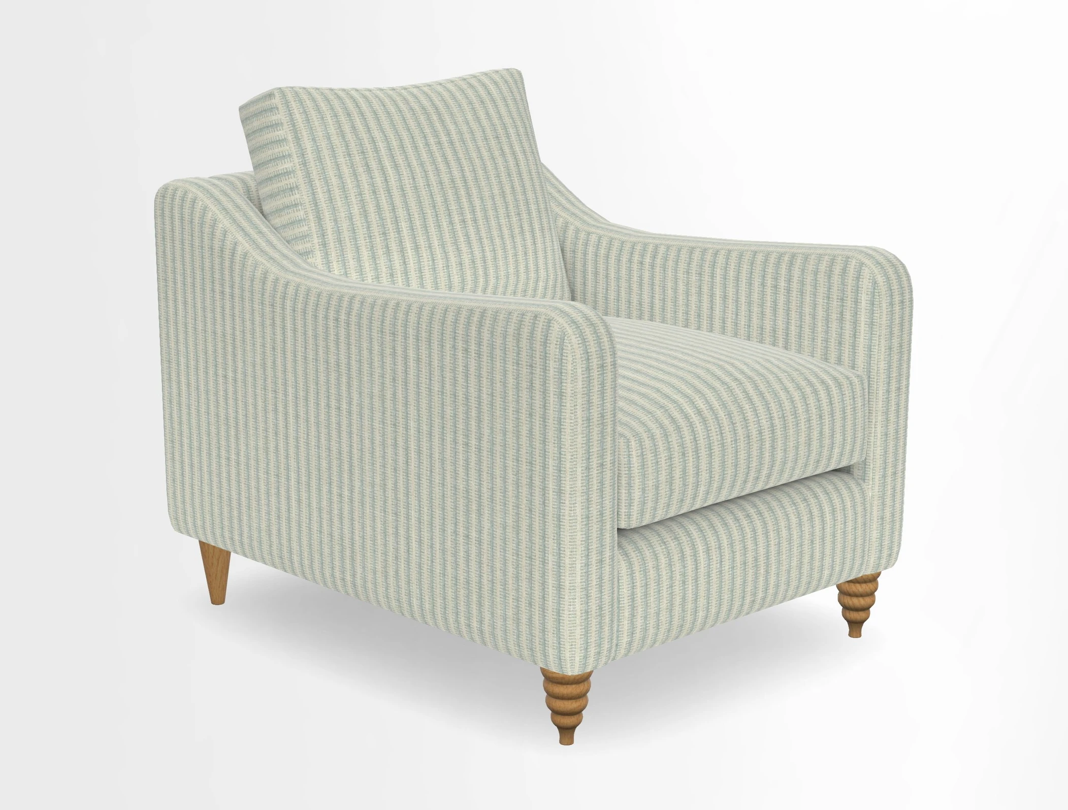 Rye Chair in Two Tone Plain Biscuit