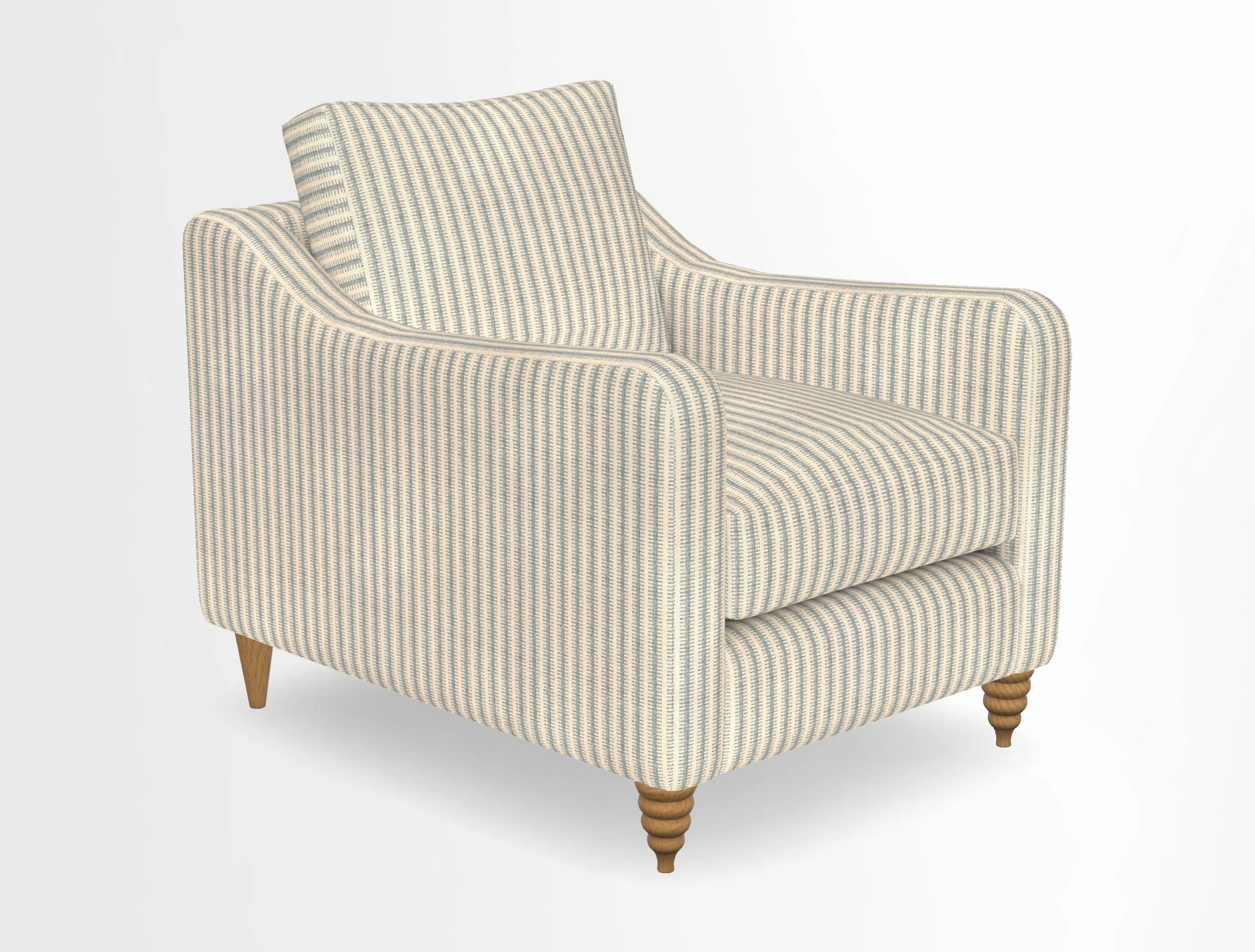 Rye Chair in Two Tone Plain Biscuit
