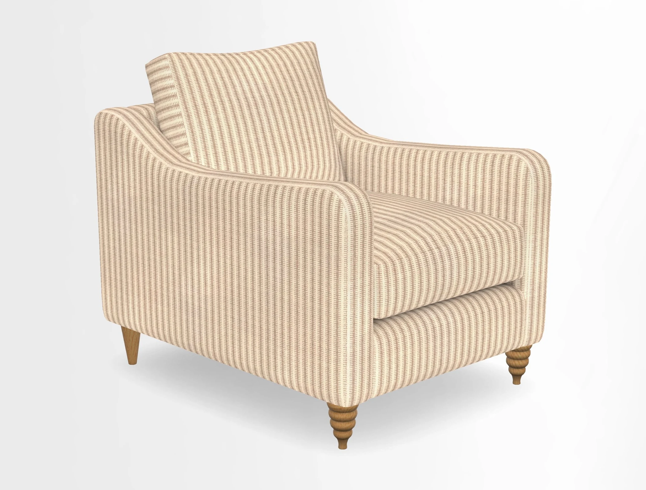 Rye Chair in Two Tone Plain Biscuit