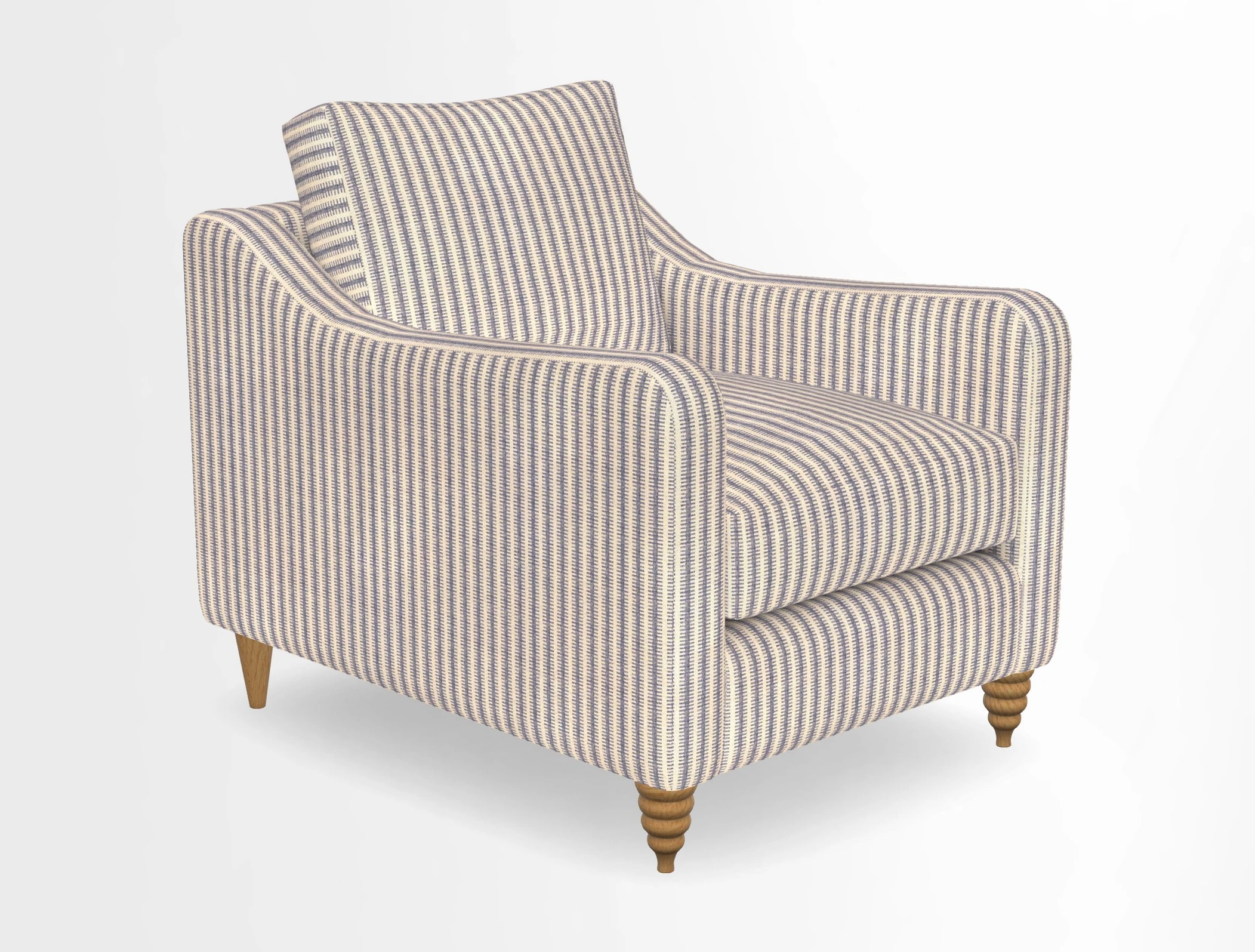 Rye Chair in Two Tone Plain Biscuit