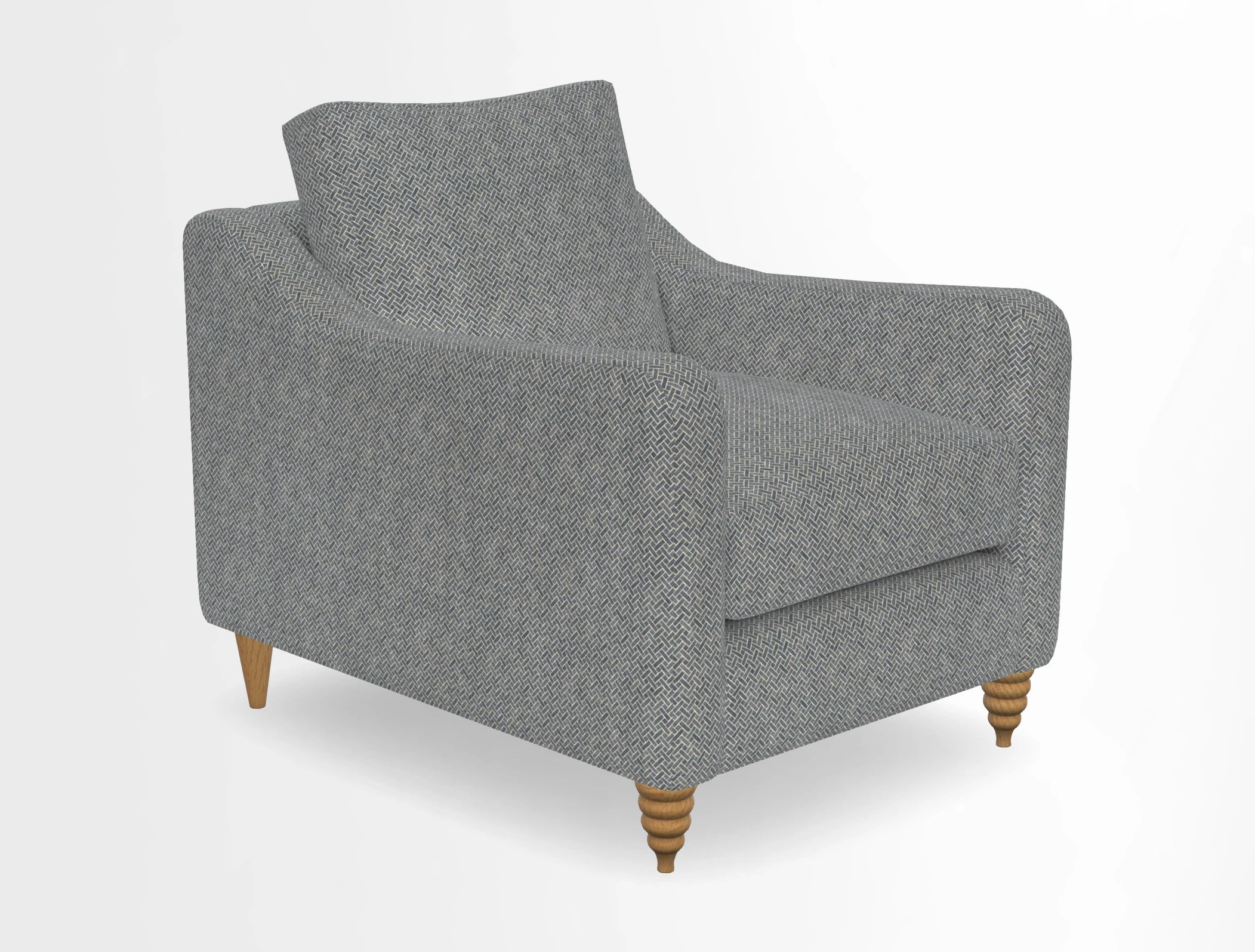 Rye Chair in Two Tone Plain Biscuit