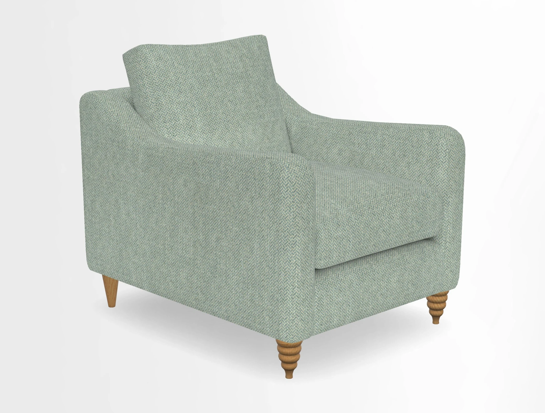 Rye Chair in Two Tone Plain Biscuit