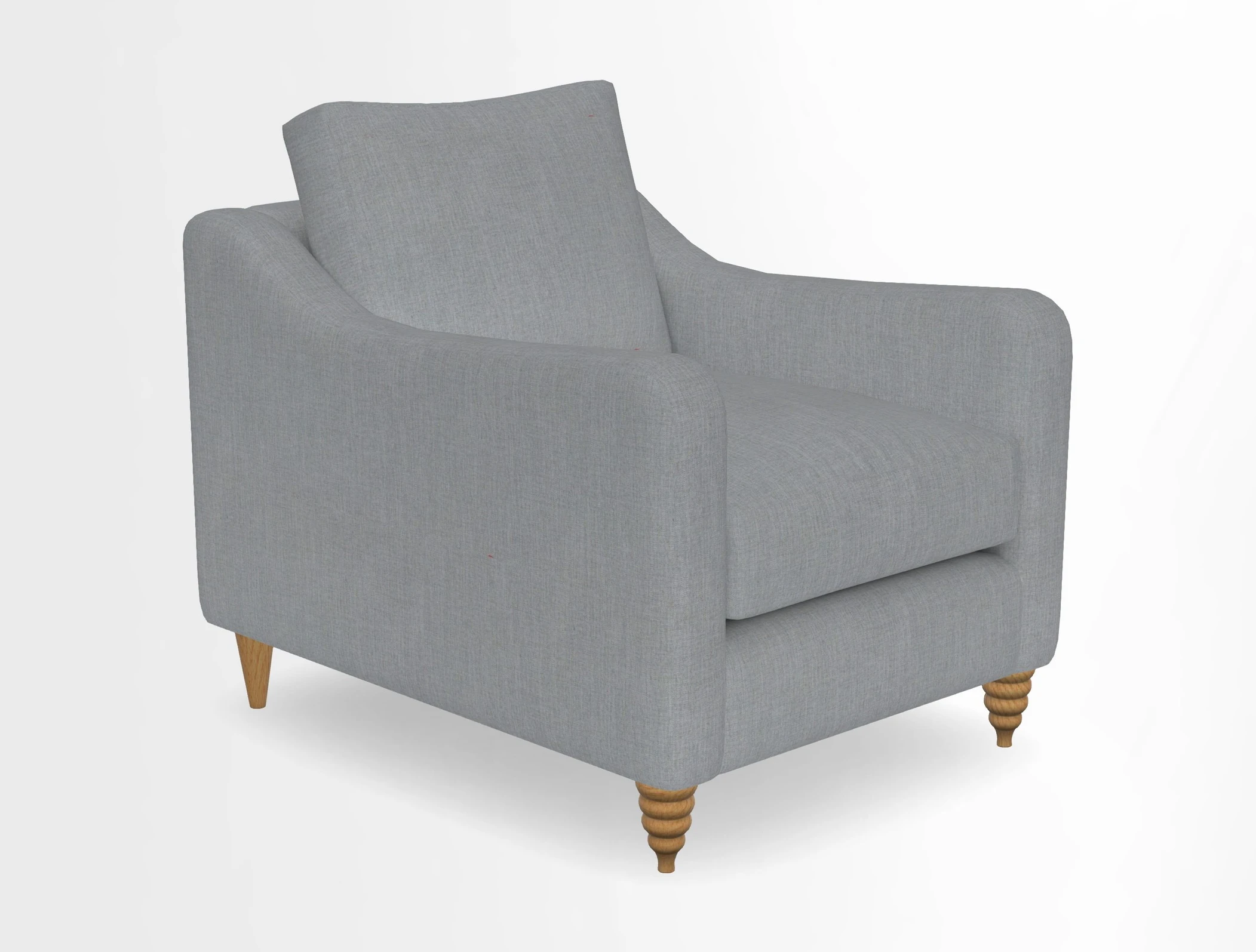 Rye Chair in Two Tone Plain Biscuit