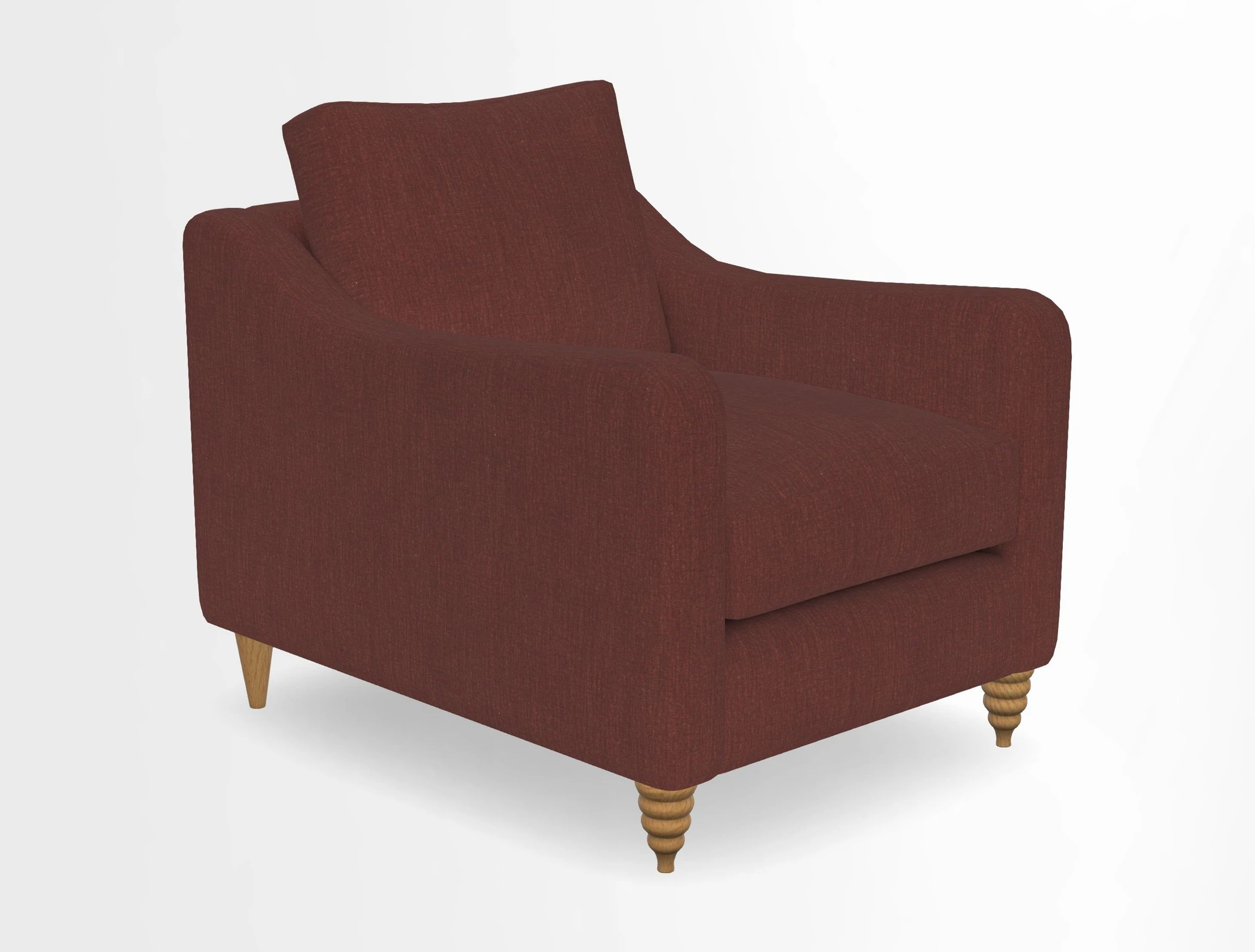 Rye Chair in Two Tone Plain Biscuit