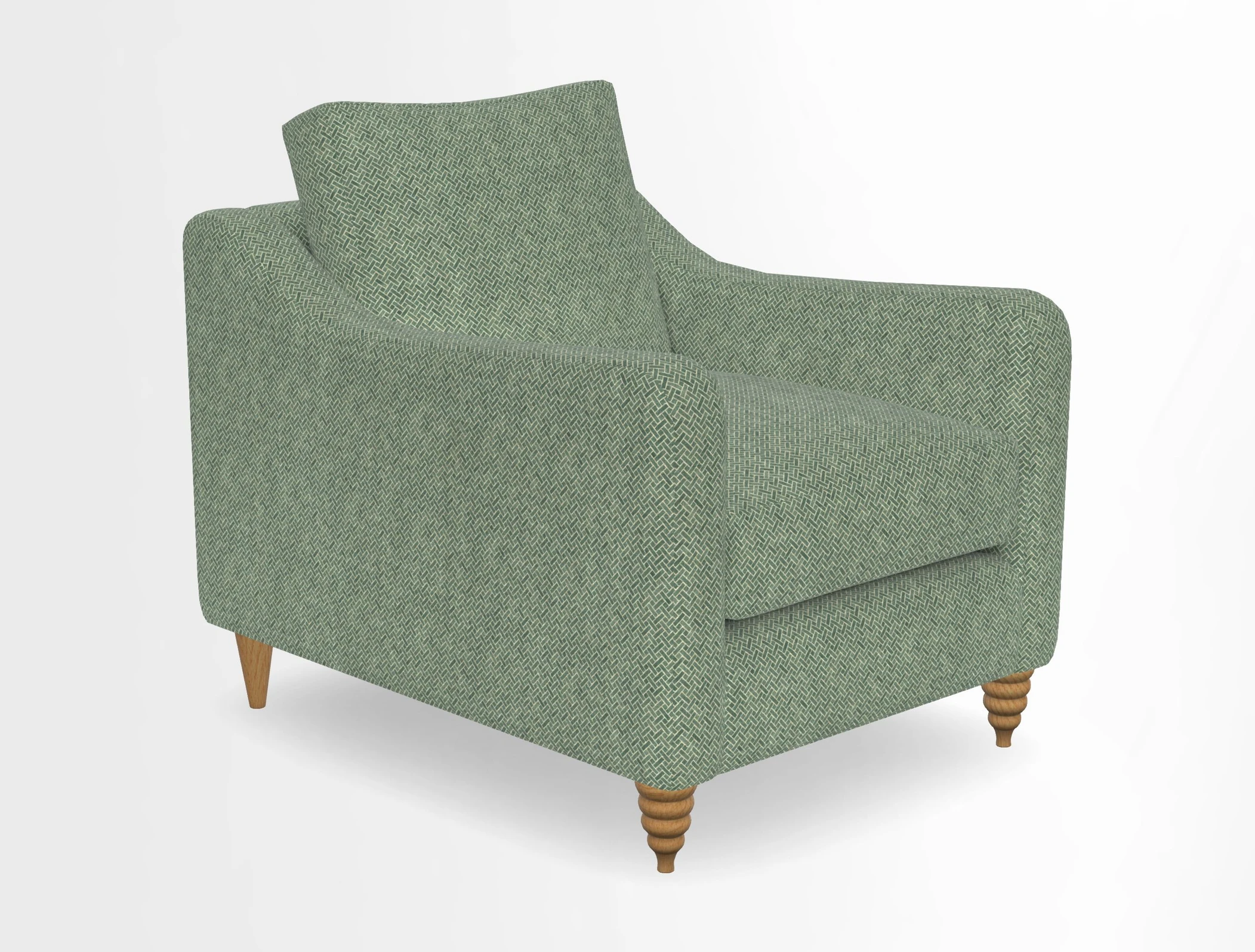 Rye Chair in Two Tone Plain Biscuit