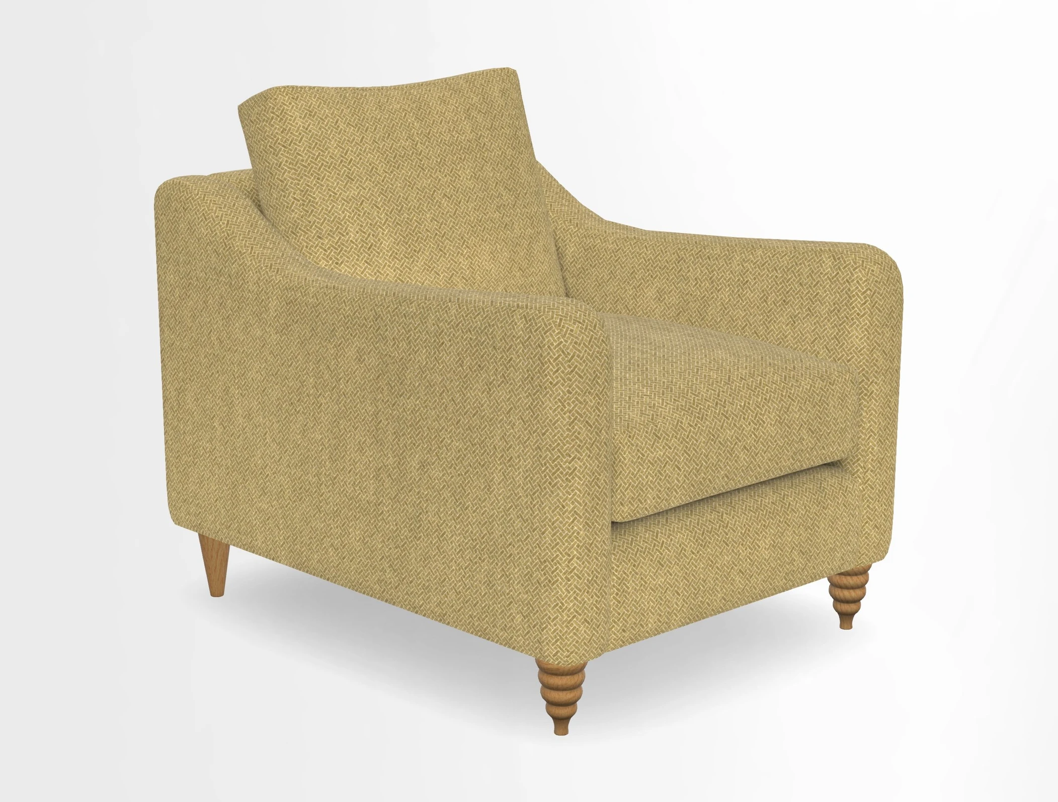 Rye Chair in Two Tone Plain Biscuit