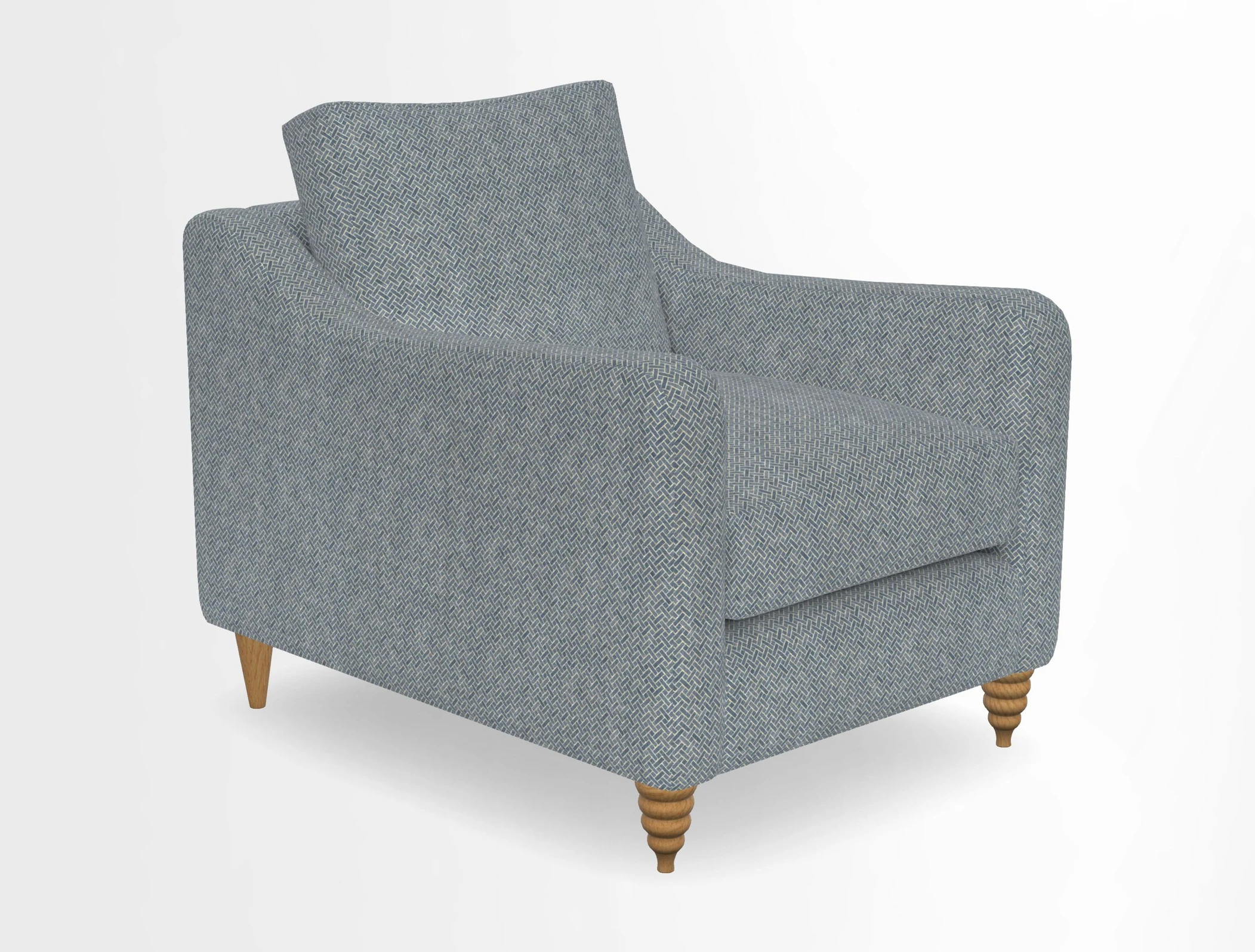 Rye Chair in Two Tone Plain Biscuit