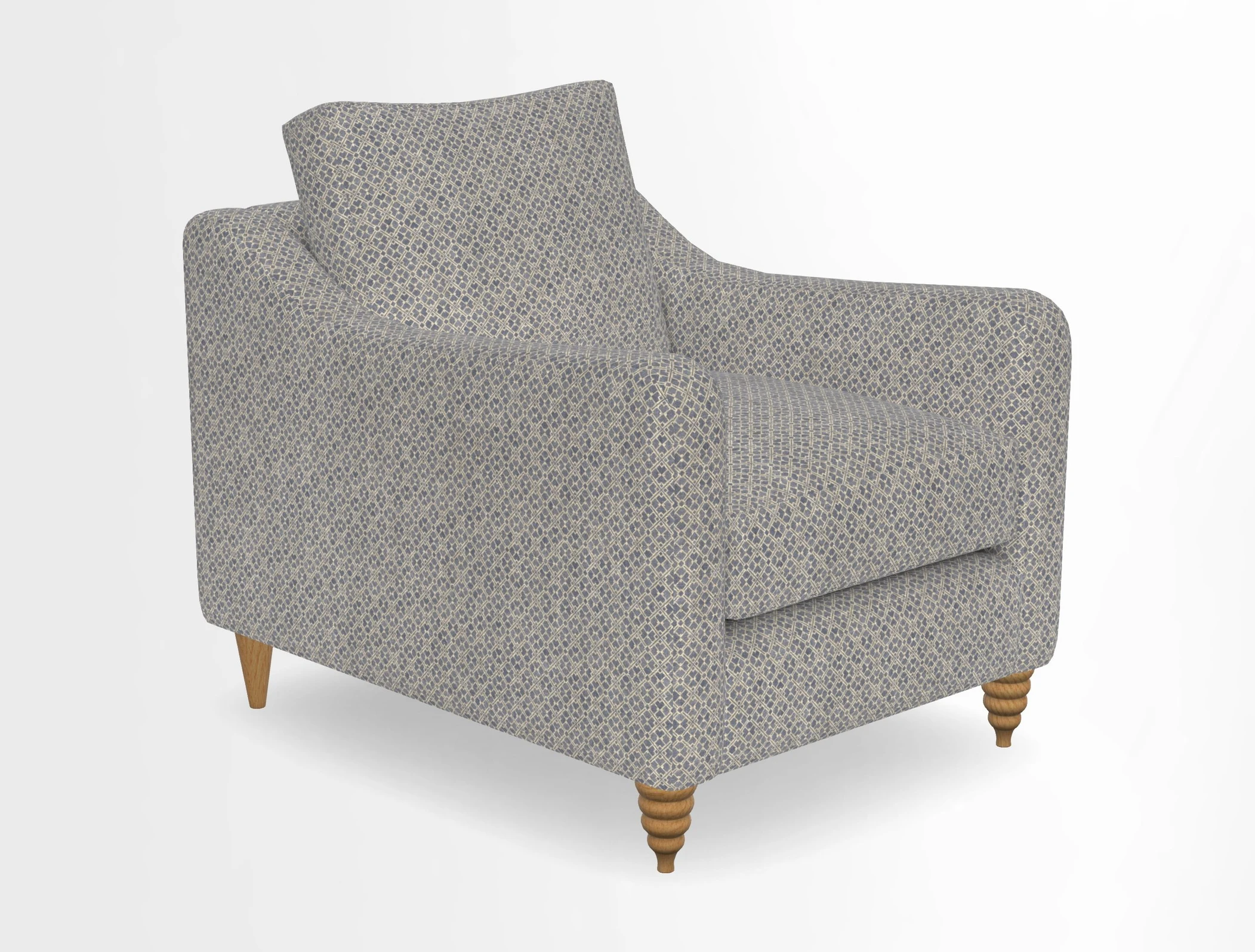 Rye Chair in Two Tone Plain Biscuit