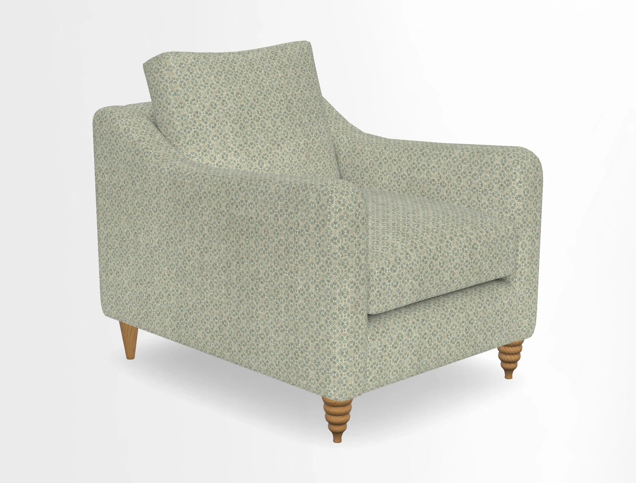 Rye Chair in Two Tone Plain Biscuit
