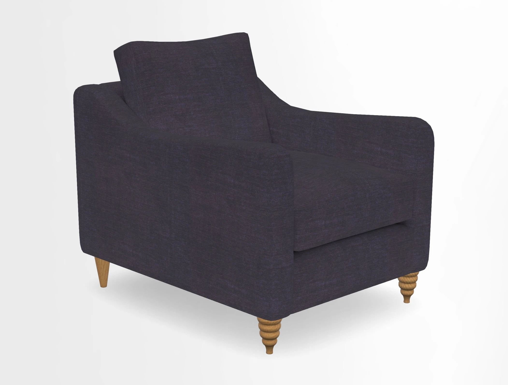 Rye Chair in Two Tone Plain Biscuit