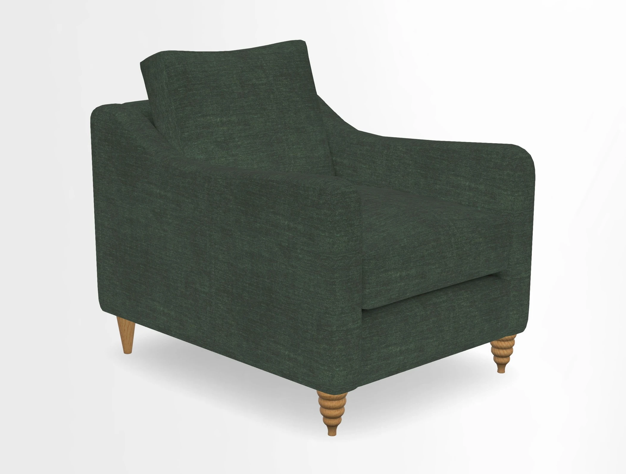 Rye Chair in Two Tone Plain Biscuit