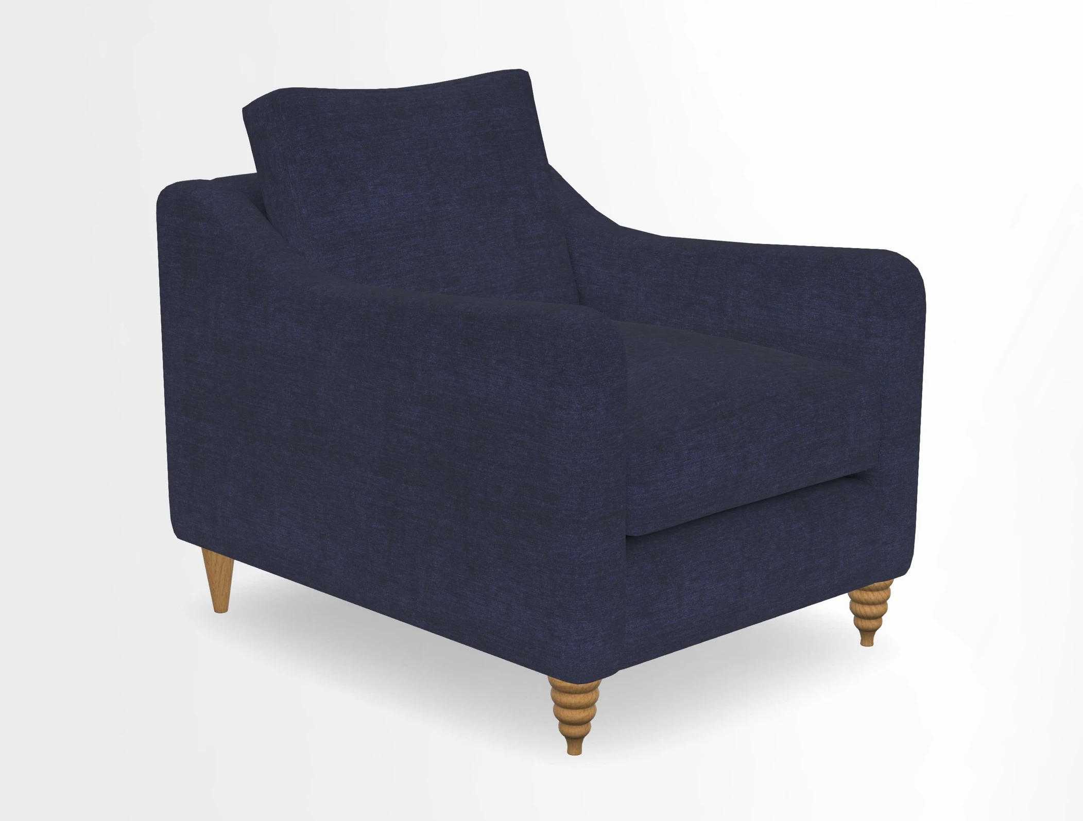 Rye Chair in Two Tone Plain Biscuit