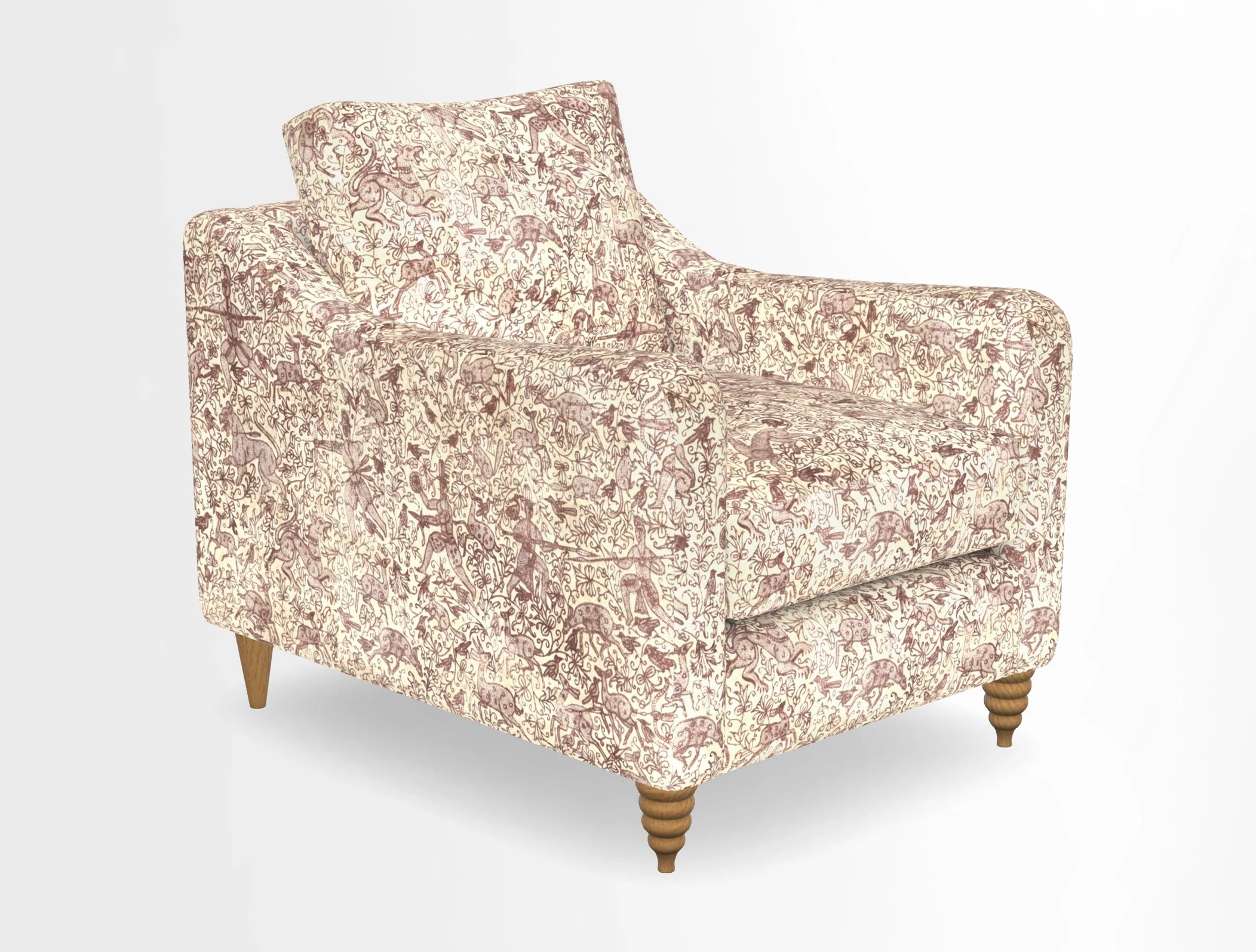 Rye Chair in Two Tone Plain Biscuit