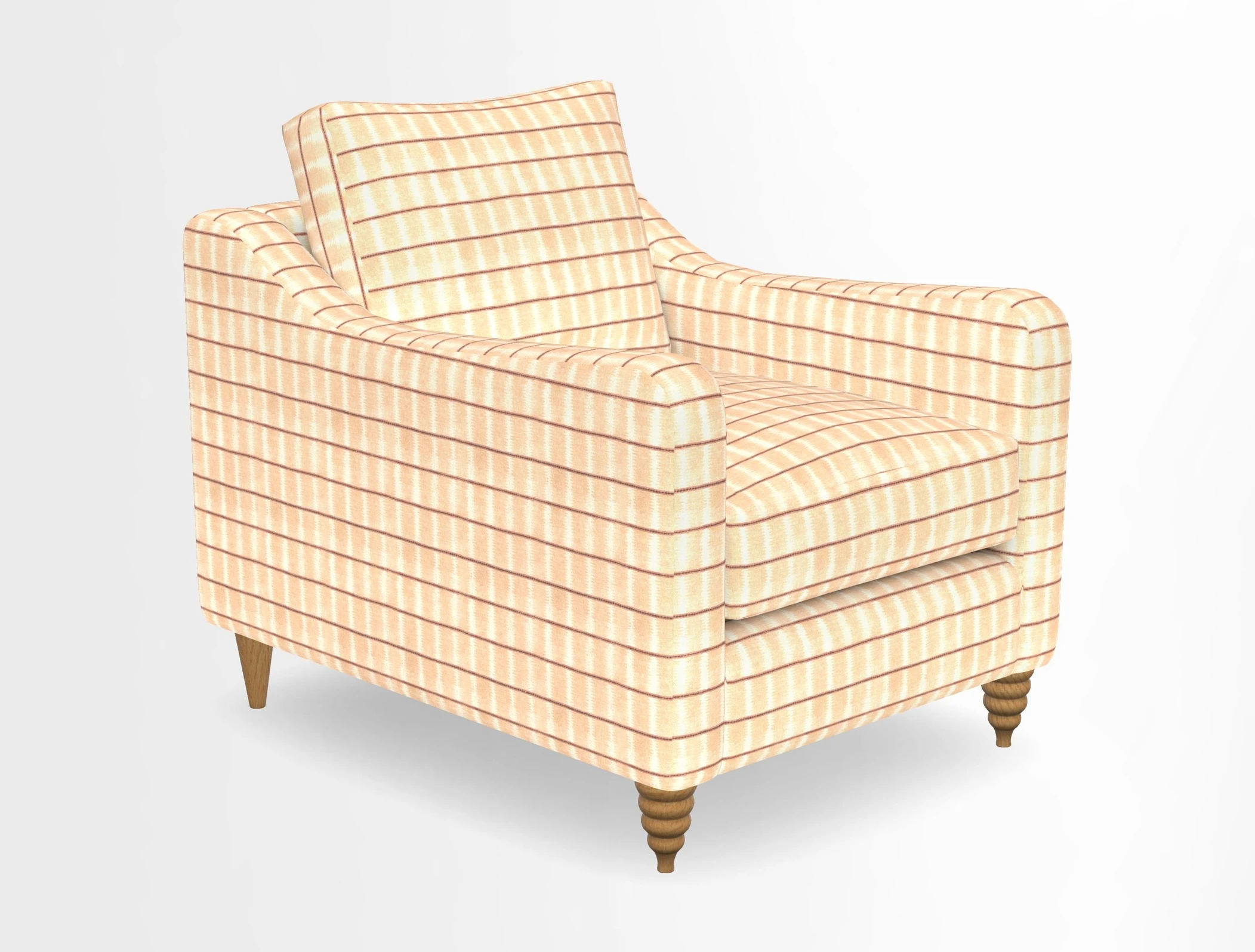 Rye Chair in Two Tone Plain Biscuit