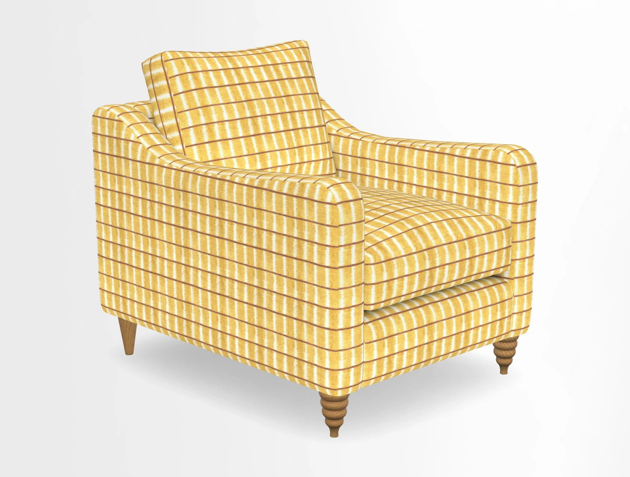 Rye Chair in Two Tone Plain Biscuit