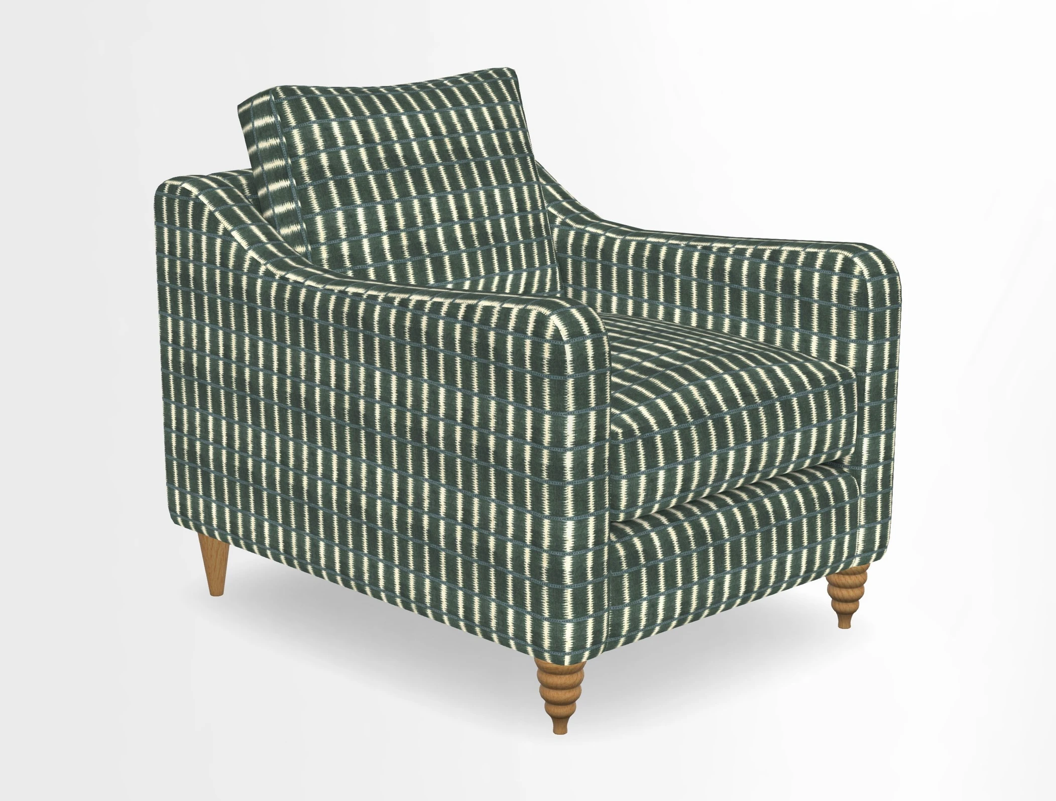 Rye Chair in Two Tone Plain Biscuit