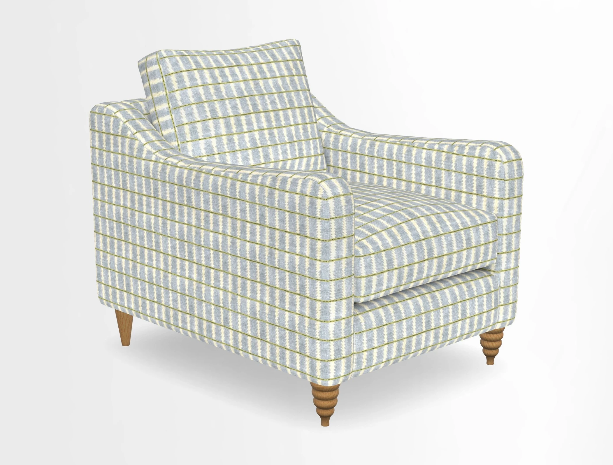 Rye Chair in Two Tone Plain Biscuit