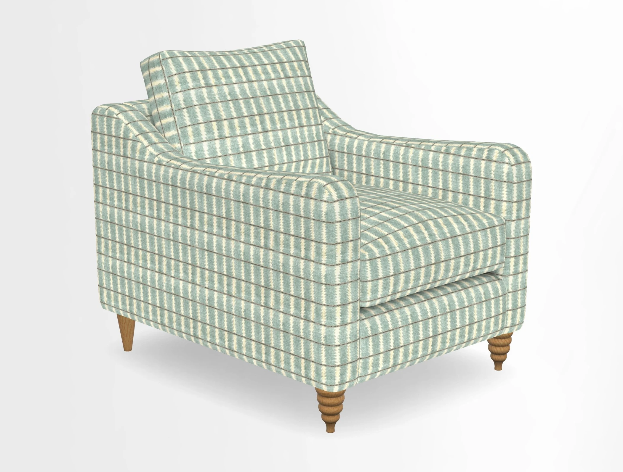 Rye Chair in Two Tone Plain Biscuit