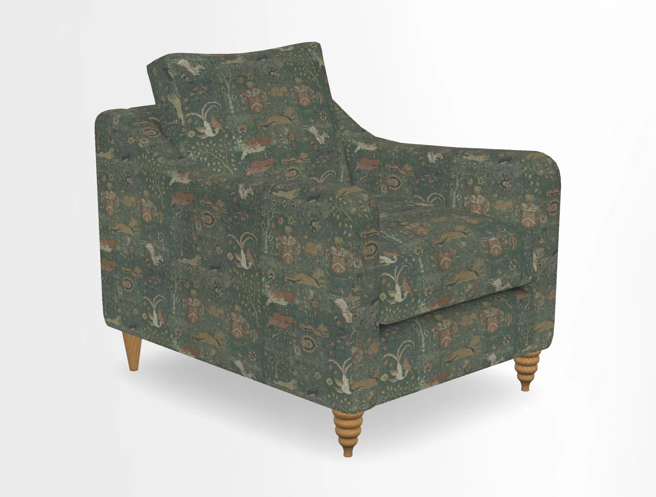 Rye Chair in Two Tone Plain Biscuit