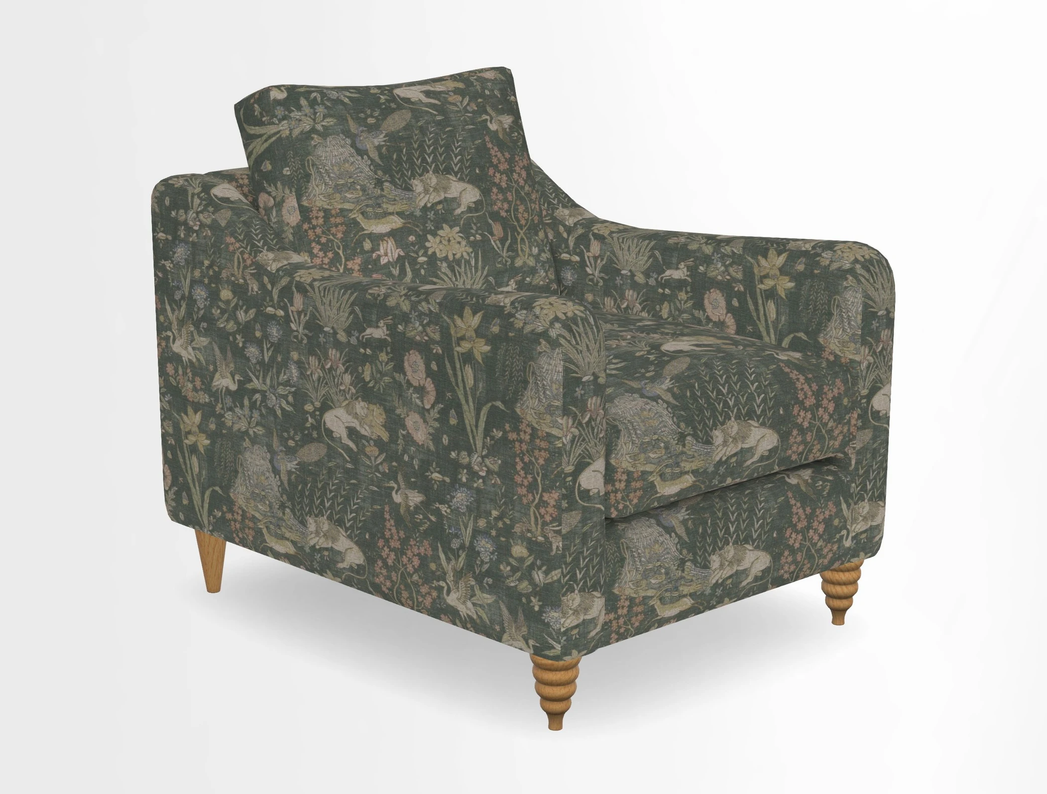 Rye Chair in Two Tone Plain Biscuit