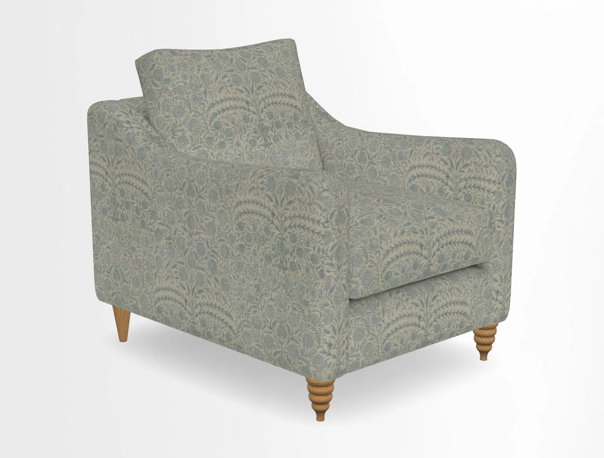 Rye Chair in Two Tone Plain Biscuit