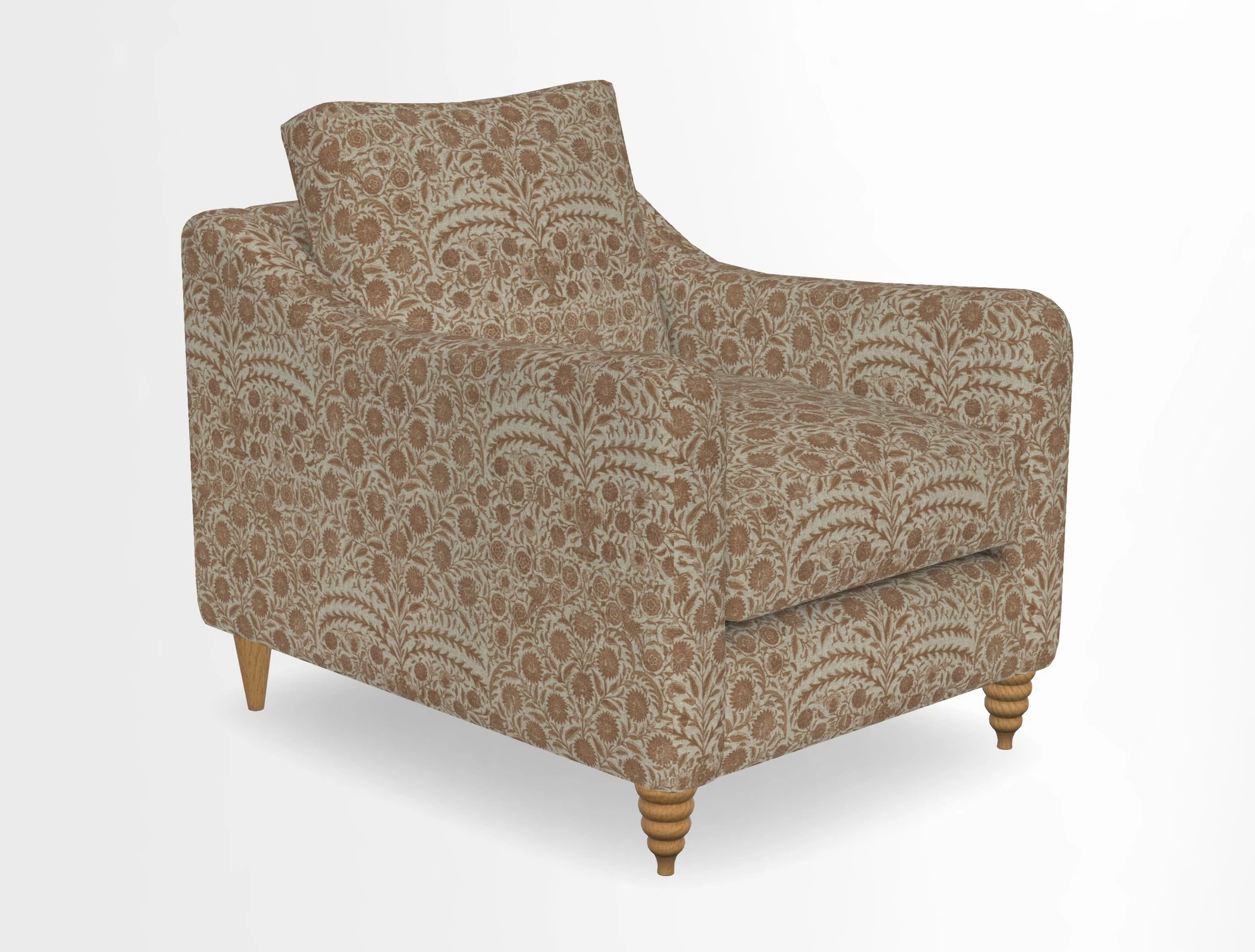 Rye Chair in Two Tone Plain Biscuit