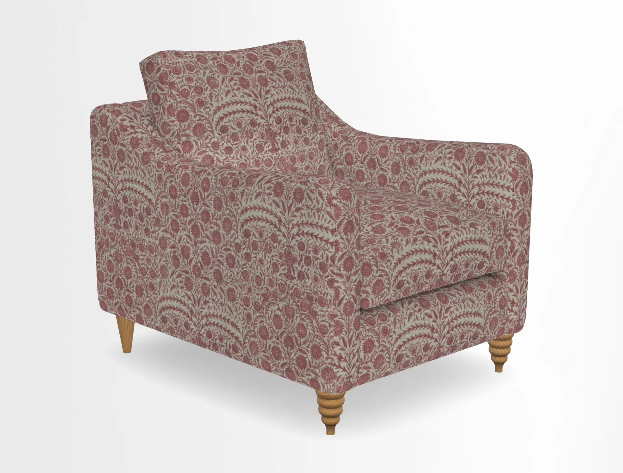 Rye Chair in Two Tone Plain Biscuit
